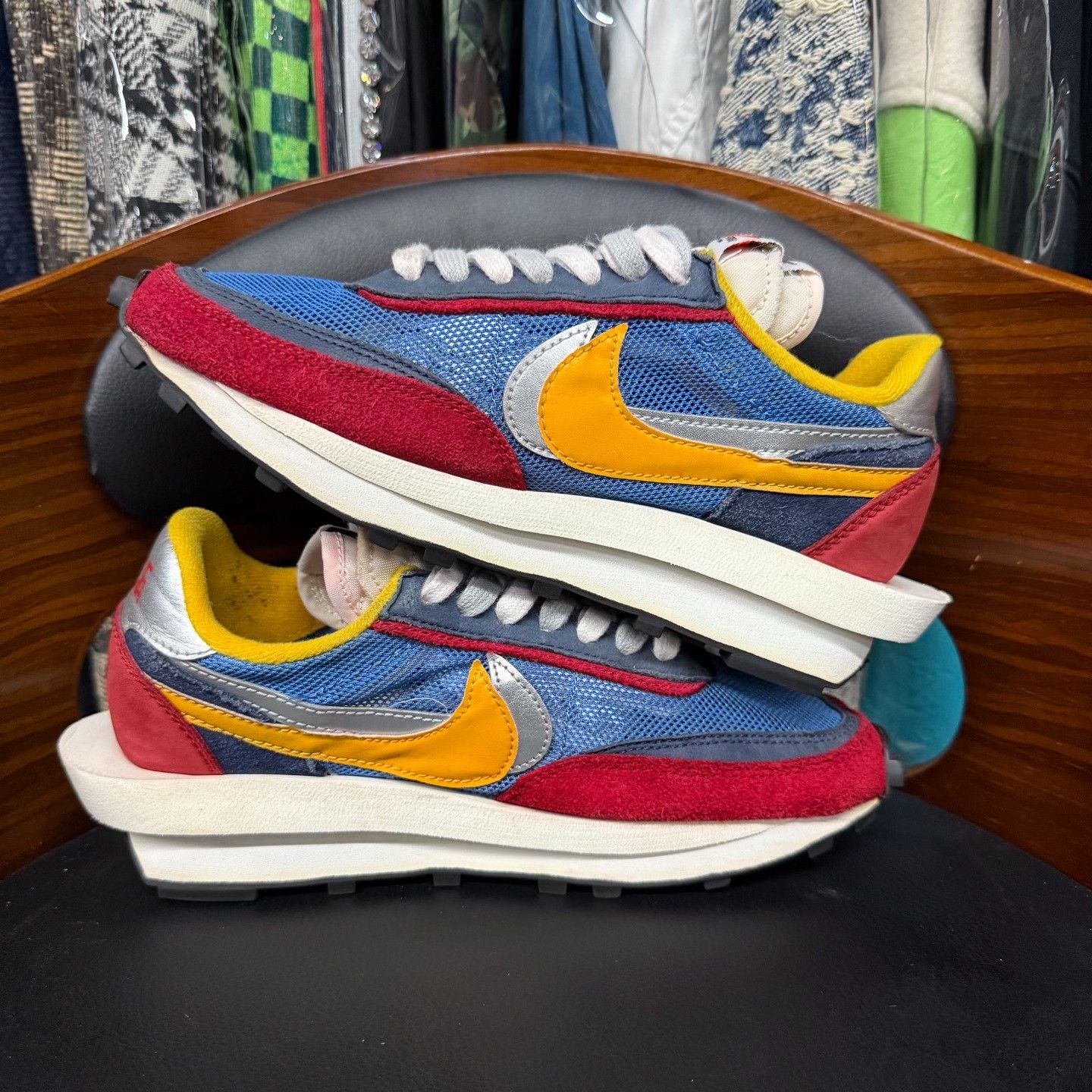 Nike Nike SACAI Collab Multi Lowtop Sneakers 38 Men Size US 6 / EU 39 - 7 Thumbnail