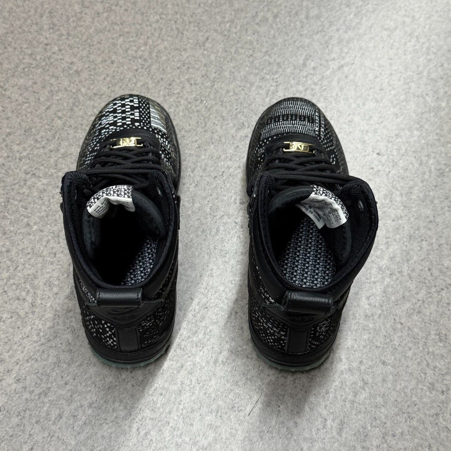 Nike Nike AF1 Black Lowtop Sneakers 41 Men Size US 8.5 / EU 41-42 - 8 Thumbnail