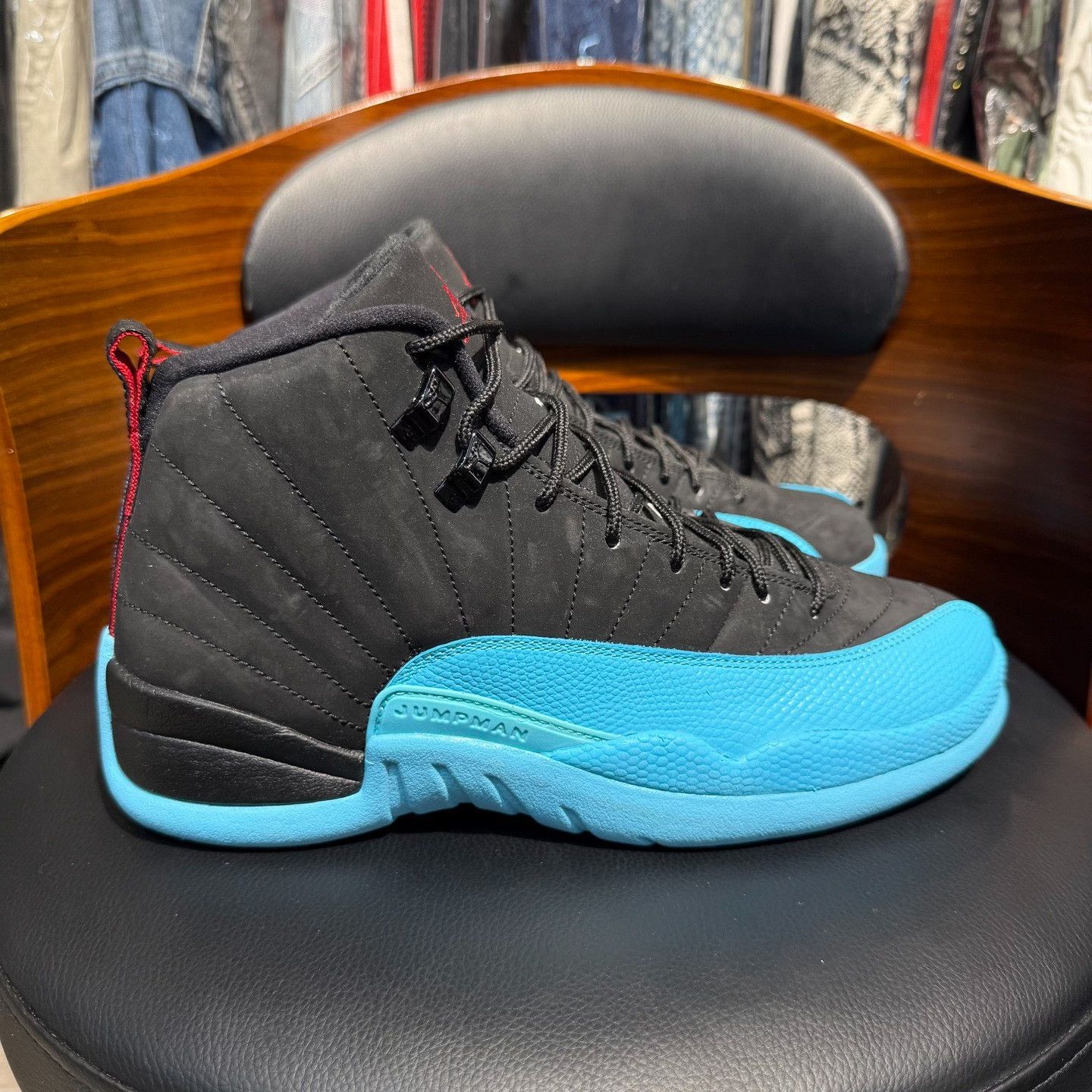 Nike Nike AJ12 Blue Lowtop Sneakers 41 Men Size US 8.5 / EU 41-42 - 4 Thumbnail