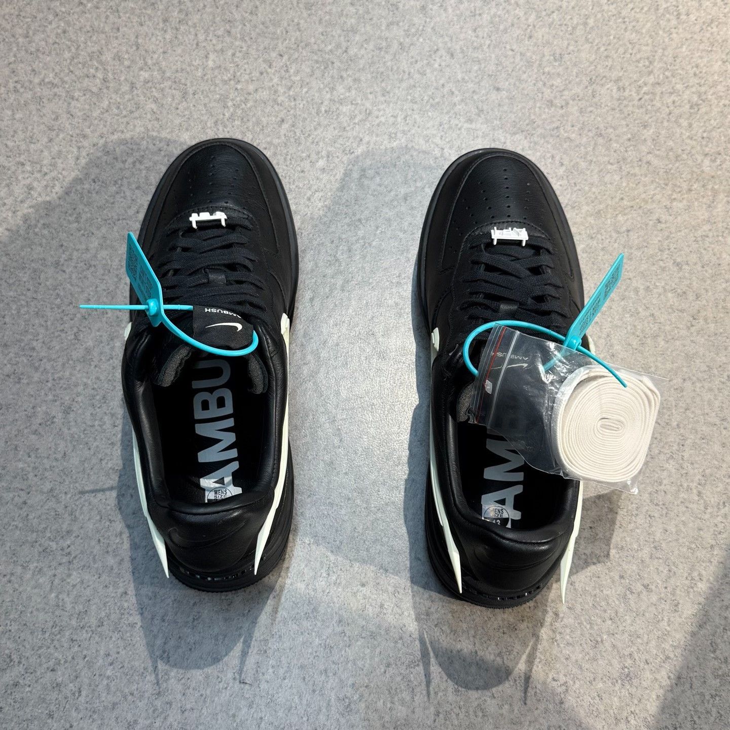 Nike Ambush AF1 Black Lowtop Sneakers 47.5 Men Size US 14 / EU 47 - 5 Thumbnail