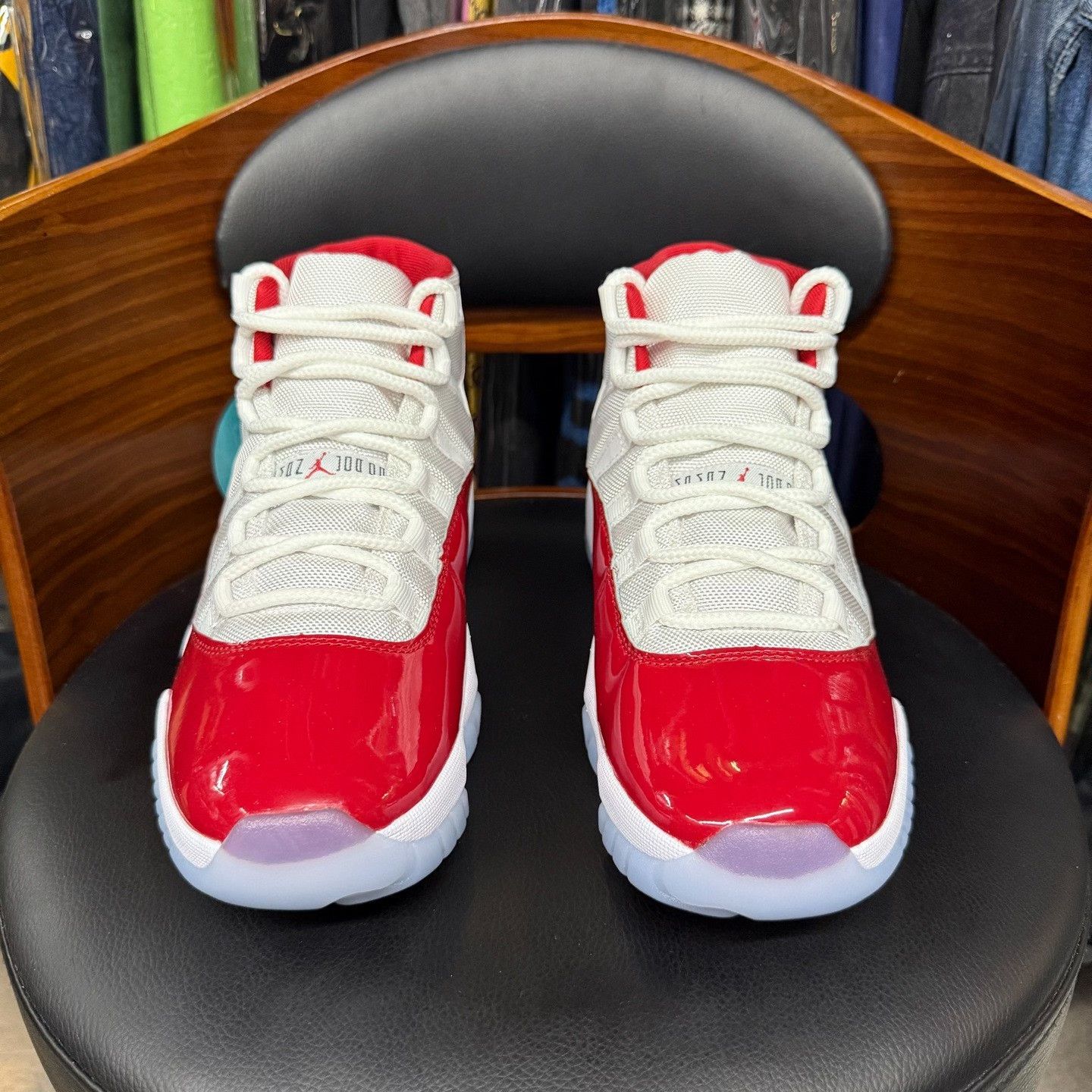 Nike Nike AJ11 Red Lowtop Sneakers 42.5 Men Size US 9.5 / EU 42-43 - 2 Thumbnail
