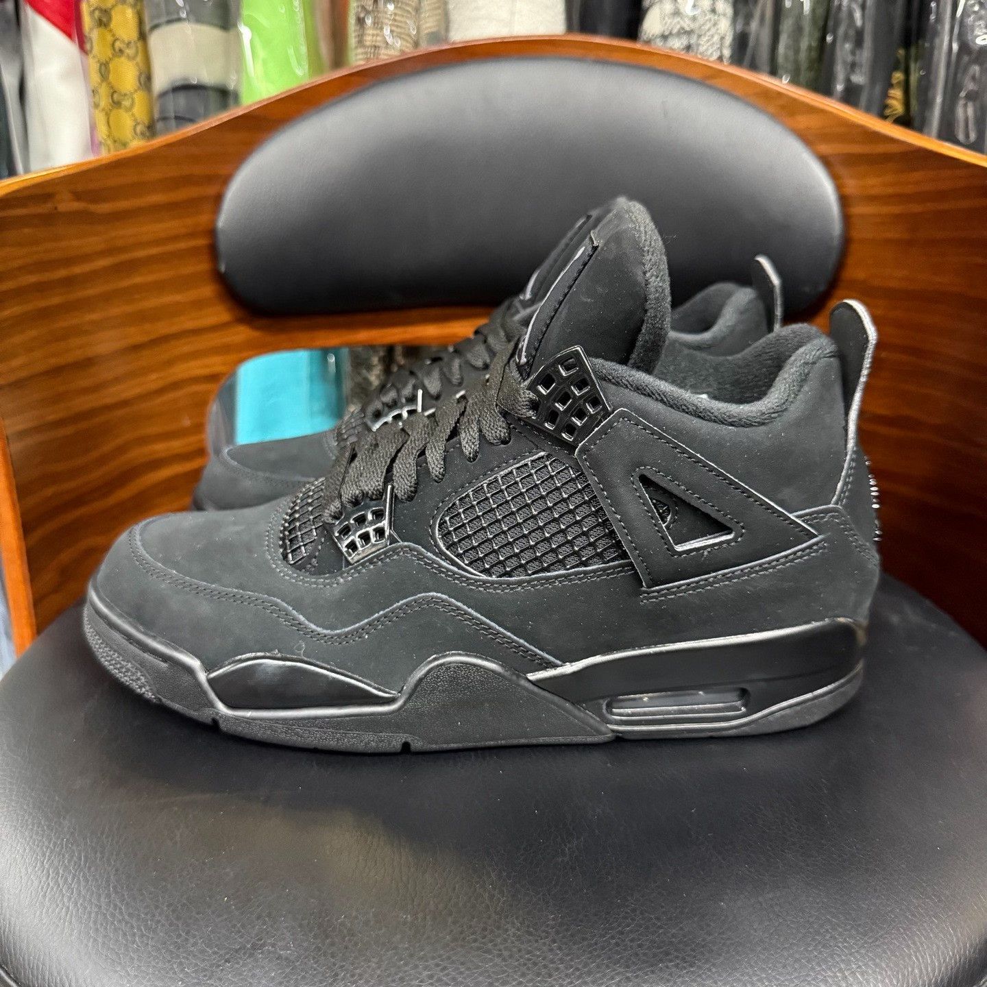 Nike Nike AJ4 Black Lowtop Sneakers 41 Men Size US 8.5 / EU 41-42 - 6 Thumbnail