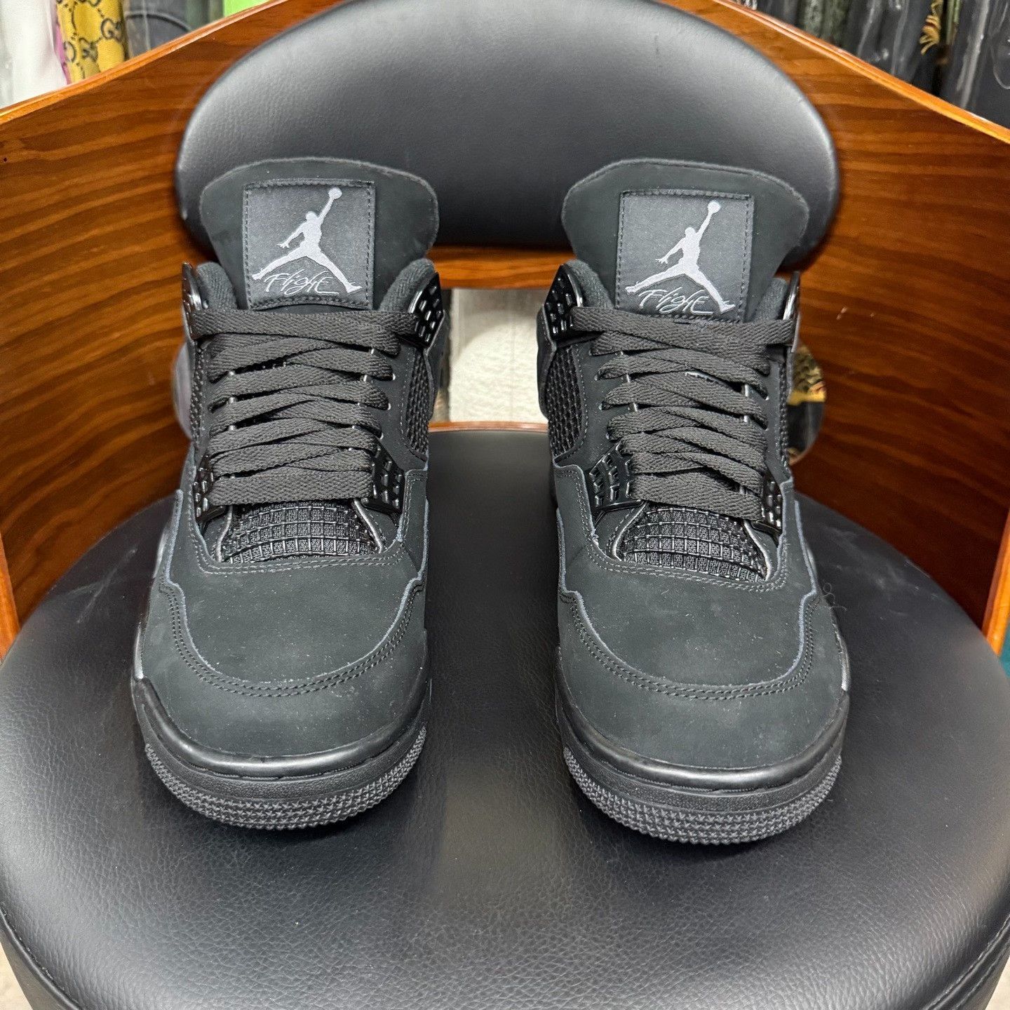 Nike Nike AJ4 Black Lowtop Sneakers 41 Men Size US 8.5 / EU 41-42 - 2 Thumbnail