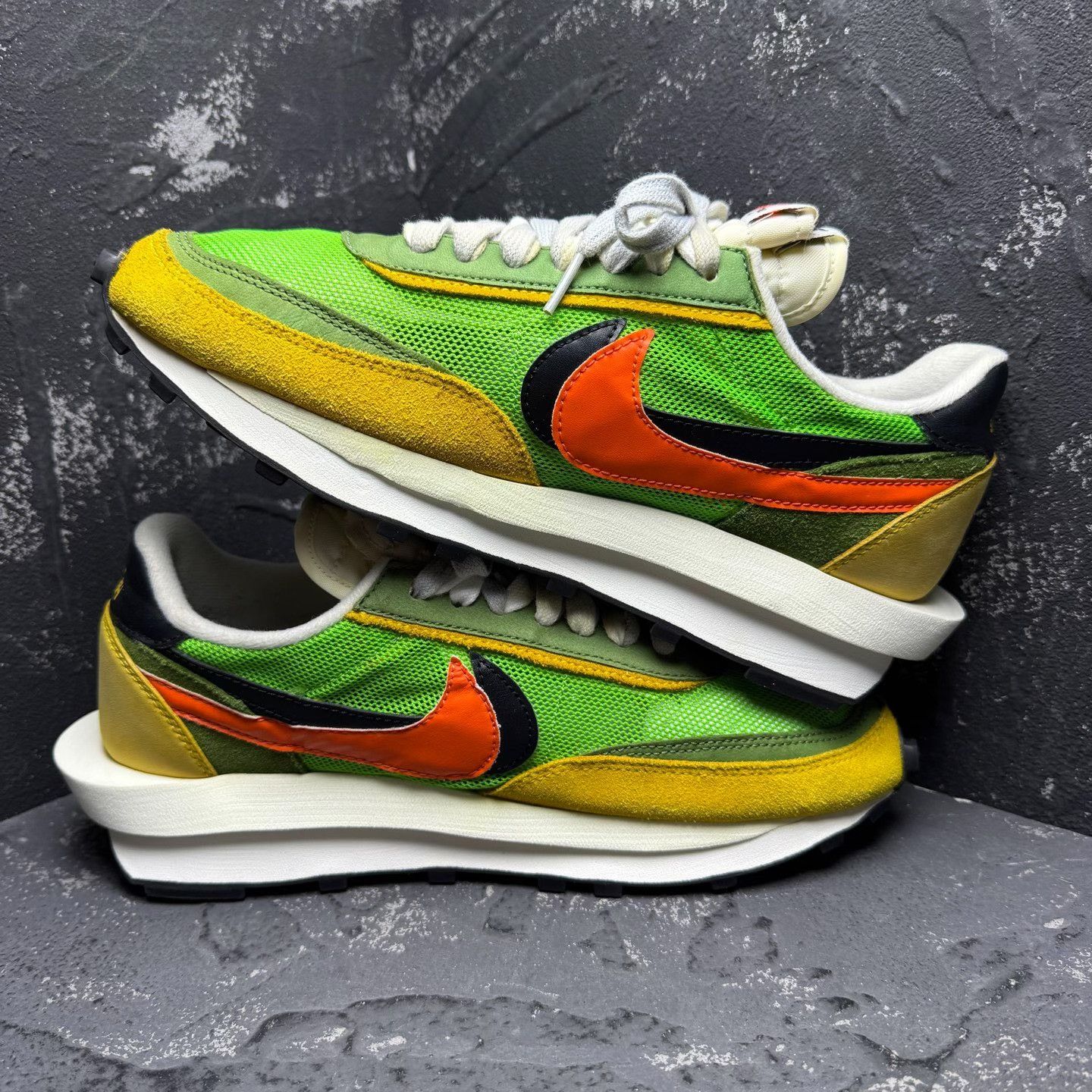 Nike Nike SACAI Yellow Lowtop Sneakers 43 Men Size US 10 / EU 43 - 5 Thumbnail