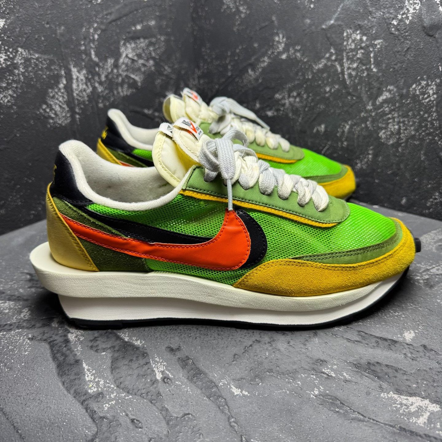 Nike Nike SACAI Yellow Lowtop Sneakers 43 Men Size US 10 / EU 43 - 4 Thumbnail