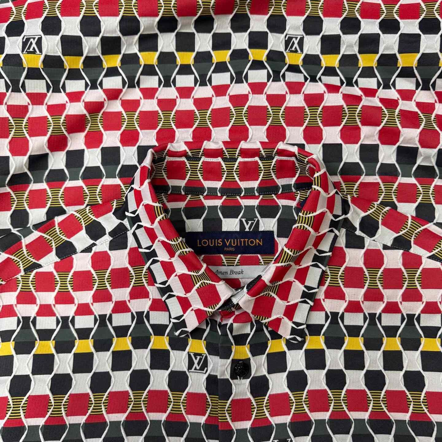 Louis Vuitton Louis Vuitton Plaid Multi Shirt M Men Size US M / EU 48-50 / 2 - 5 Thumbnail