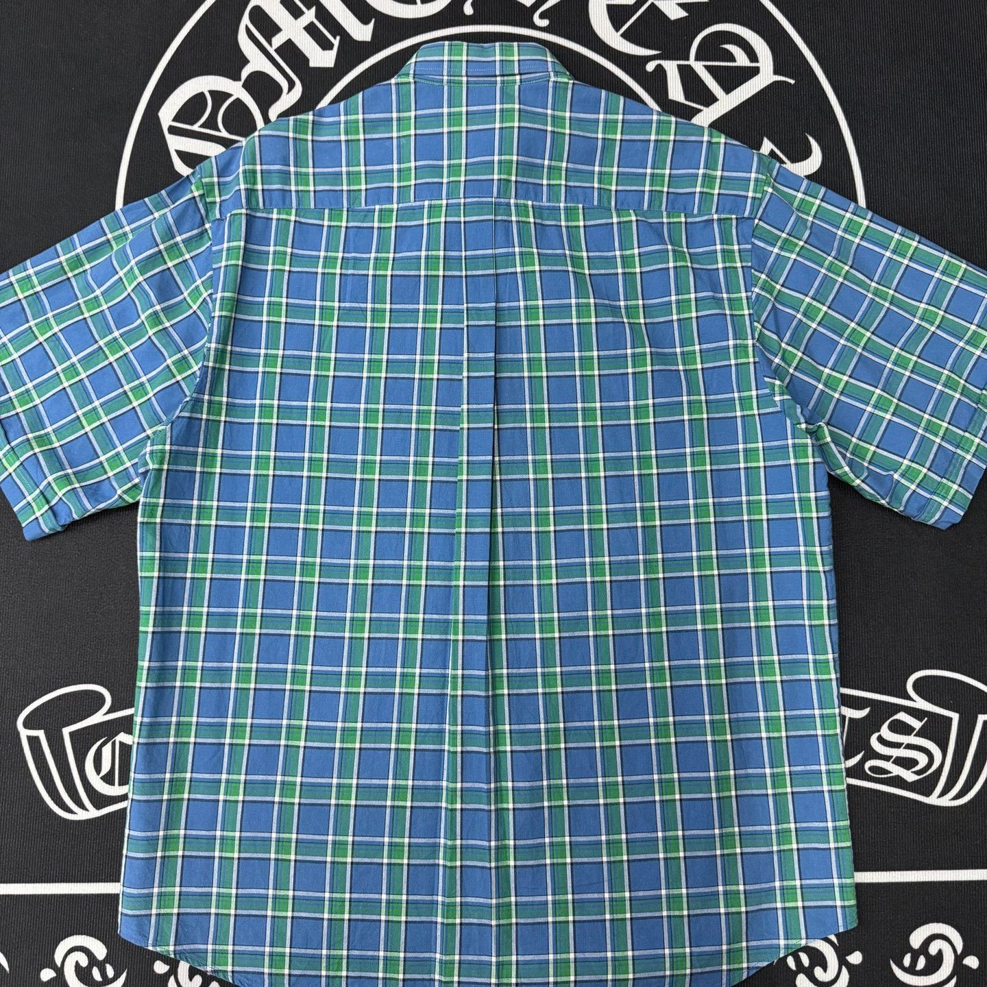 Gucci Gucci Embroidered Plaid Green Shirt 50 Men Size US XL / EU 56 / 4 - 2 Thumbnail