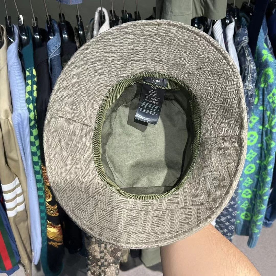 Fendi Fendi Denim Hat M Men Size ONE SIZE - 4 Thumbnail