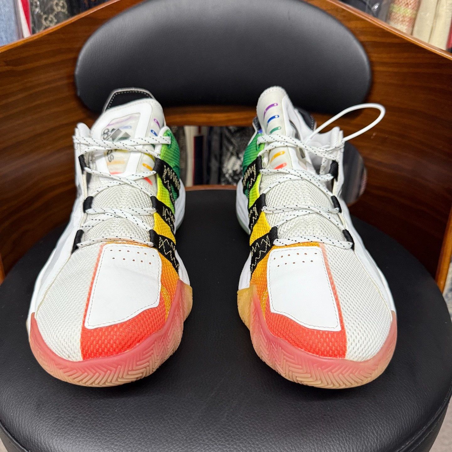 Adidas Adidas Rainbow Multi Lowtop Sneakers 42 Men Size US 9 / EU 42 - 2 Thumbnail
