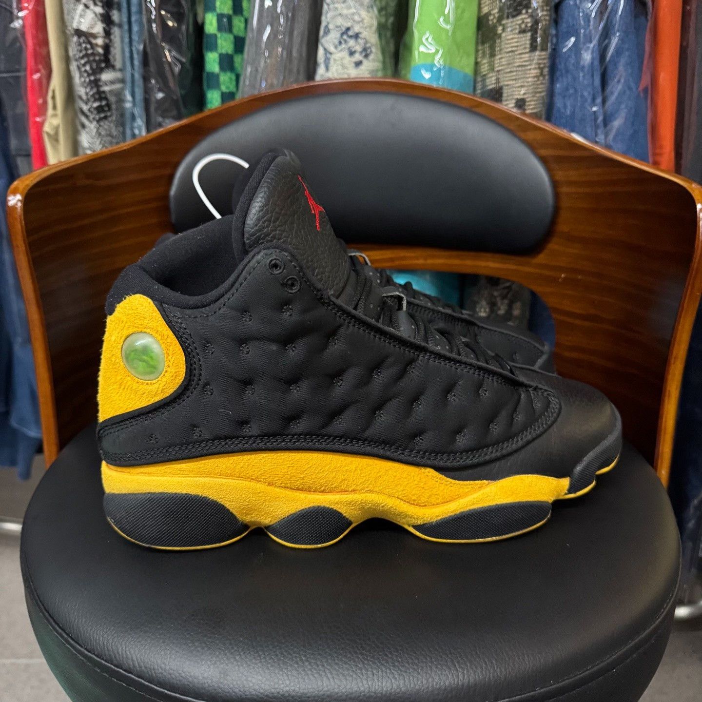 Nike Nike AJ13 Yellow Lowtop Sneakers 44 Men Size US 10.5 / EU 43-44 - 4 Thumbnail