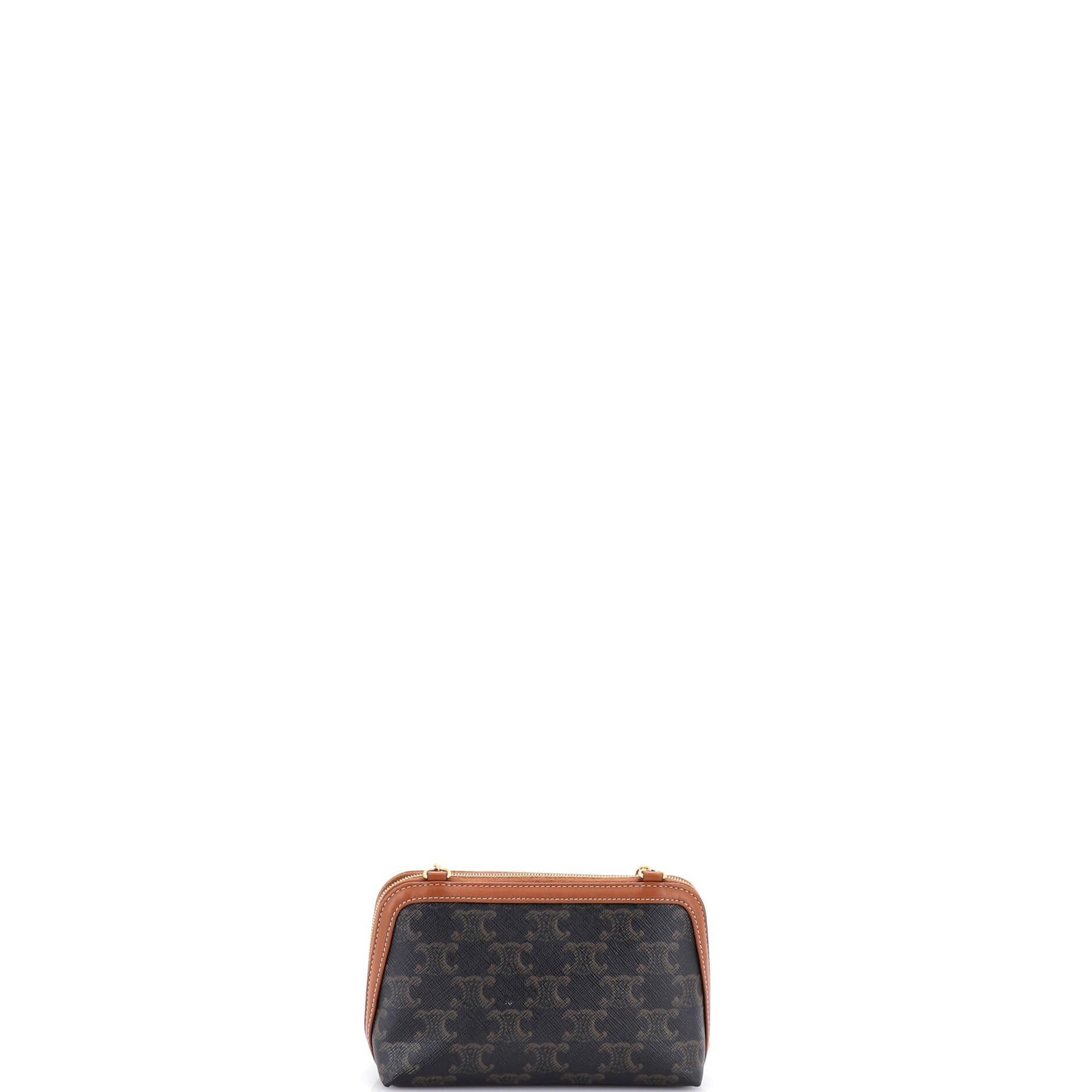 Celine Zip Around Chain Clutch Size ONE SIZE - 3 Thumbnail
