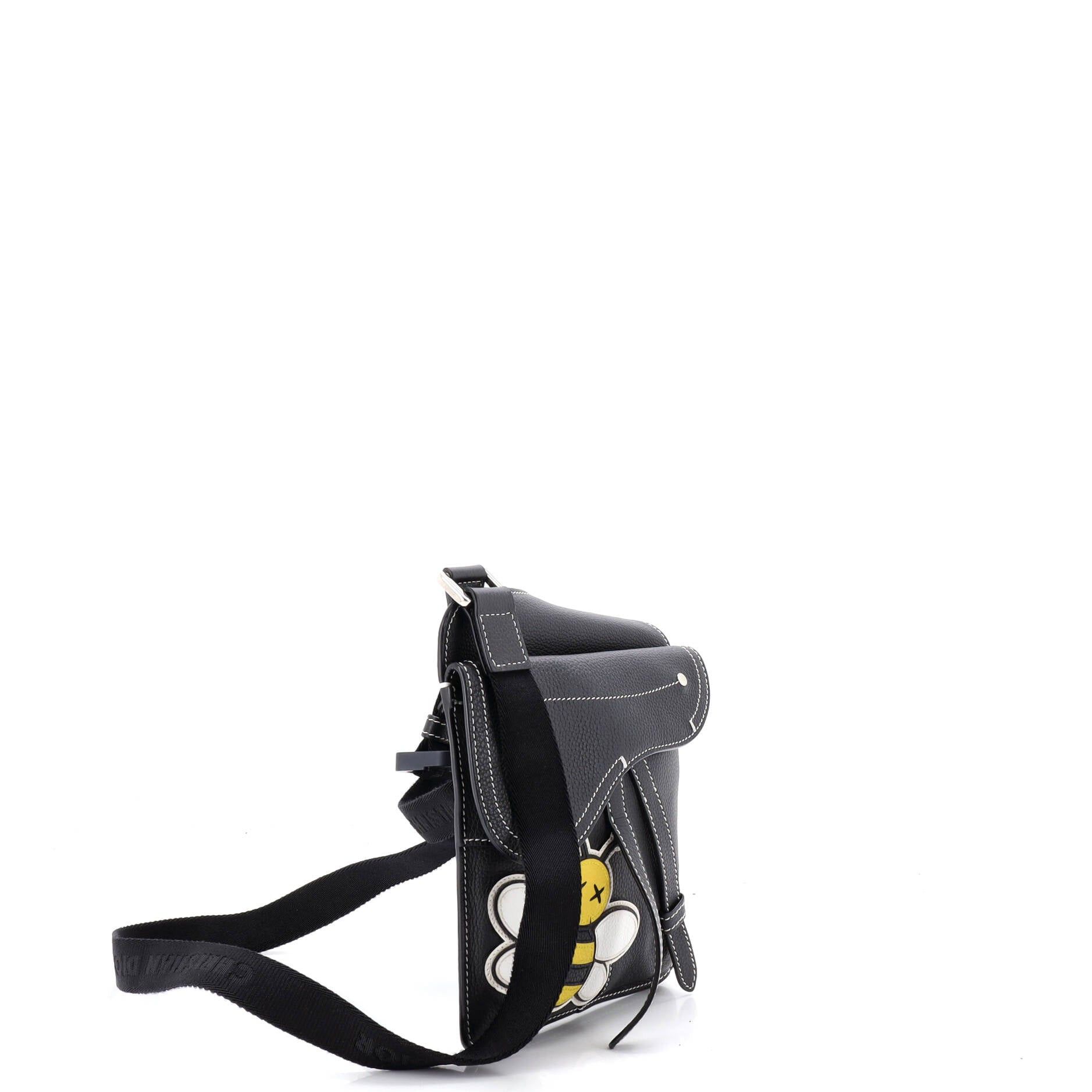 Dior KAWS Saddle Flat Messenger Bag Size ONE SIZE - 2 Thumbnail