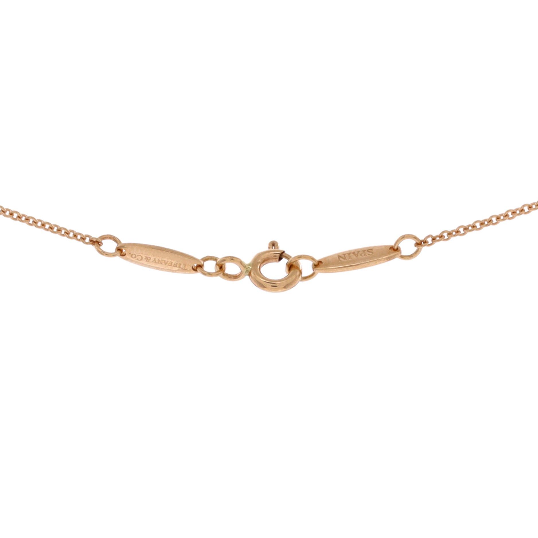 Tiffany & Co. Elsa Peretti Open Heart Pendant Necklace Size ONE SIZE - 4 Thumbnail