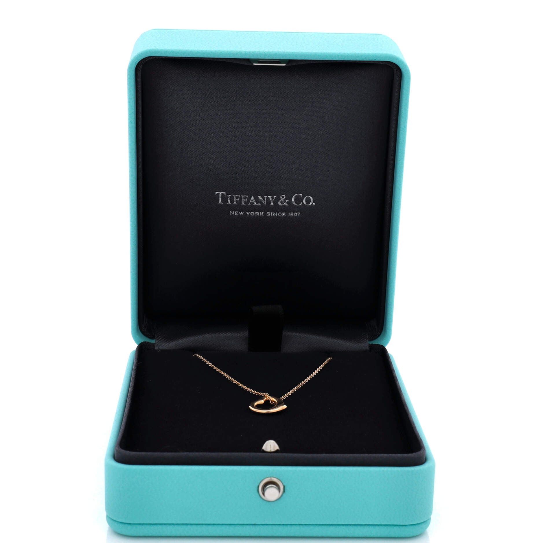 Tiffany & Co. Elsa Peretti Open Heart Pendant Necklace Size ONE SIZE - 2 Thumbnail
