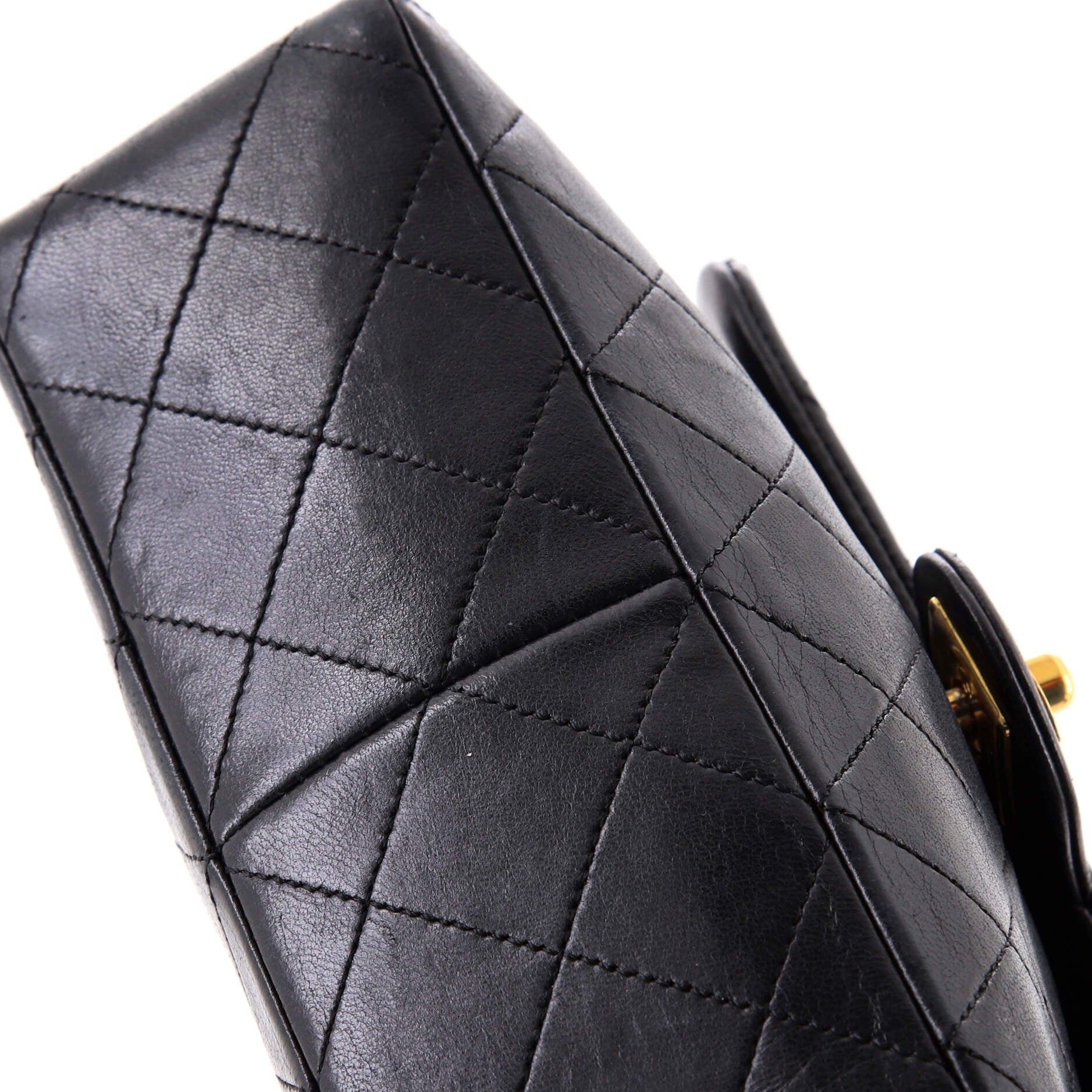 Chanel Vintage Square Classic Flap Bag Size ONE SIZE - 7 Thumbnail