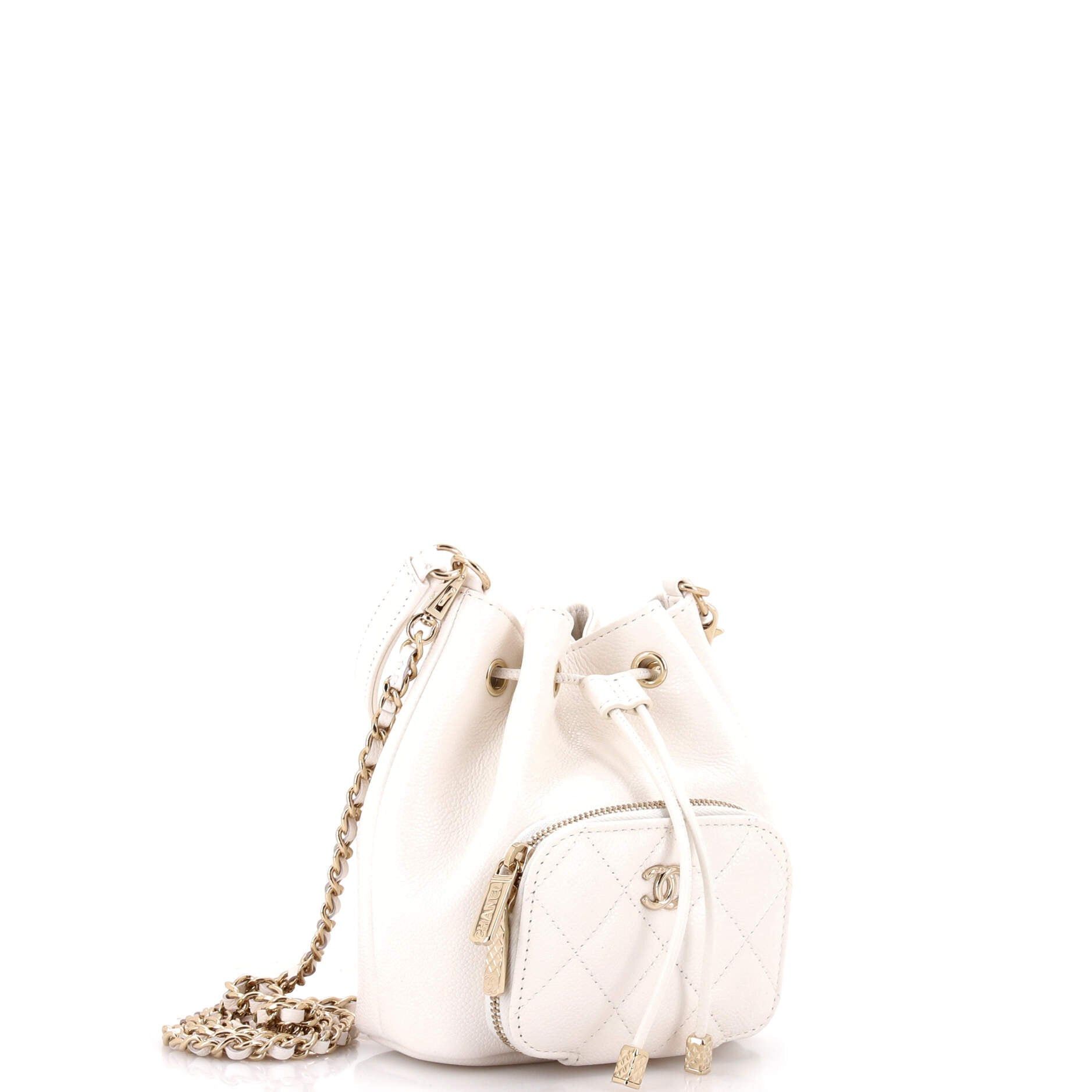 Chanel Business Affinity Top Handle Drawstring Bucket Bag Size ONE SIZE - 2 Thumbnail
