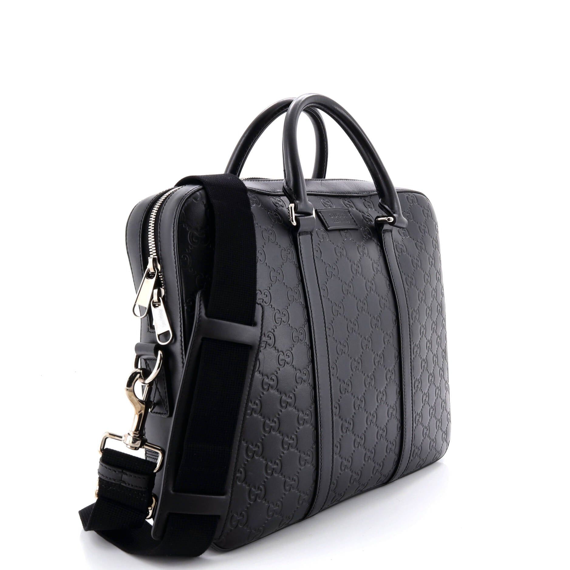 Gucci Signature Convertible Briefcase Size ONE SIZE - 2 Thumbnail