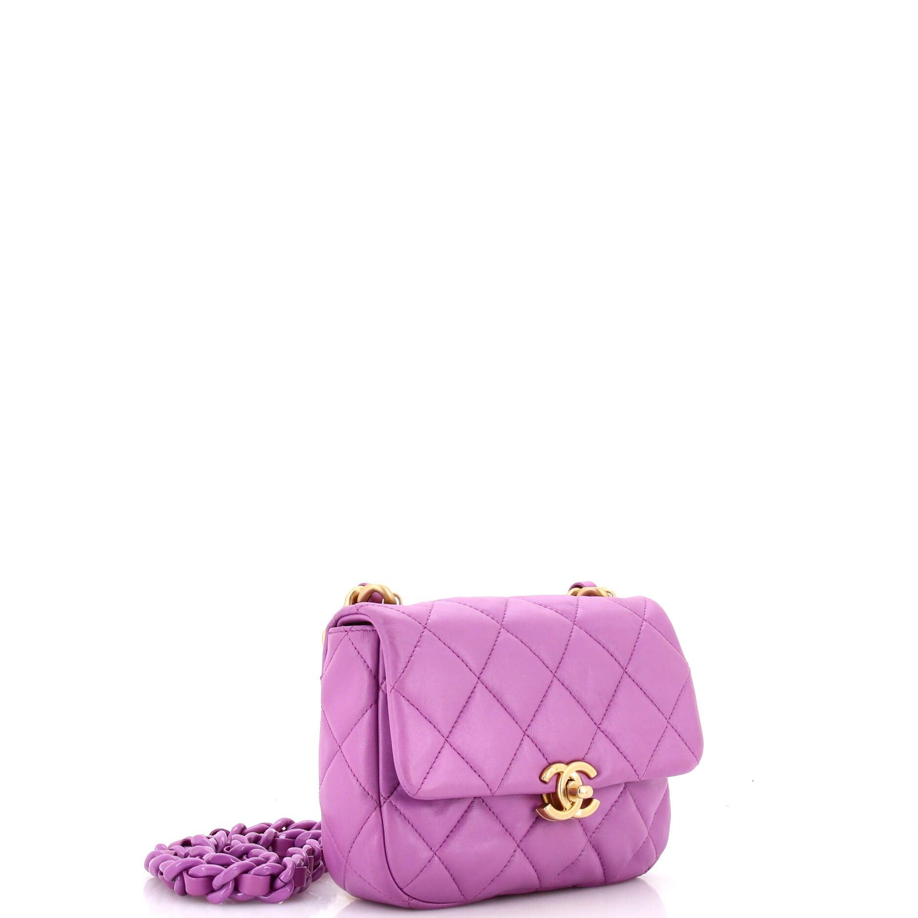 Chanel Lacquered Metal CC Flap Bag Size ONE SIZE - 2 Thumbnail