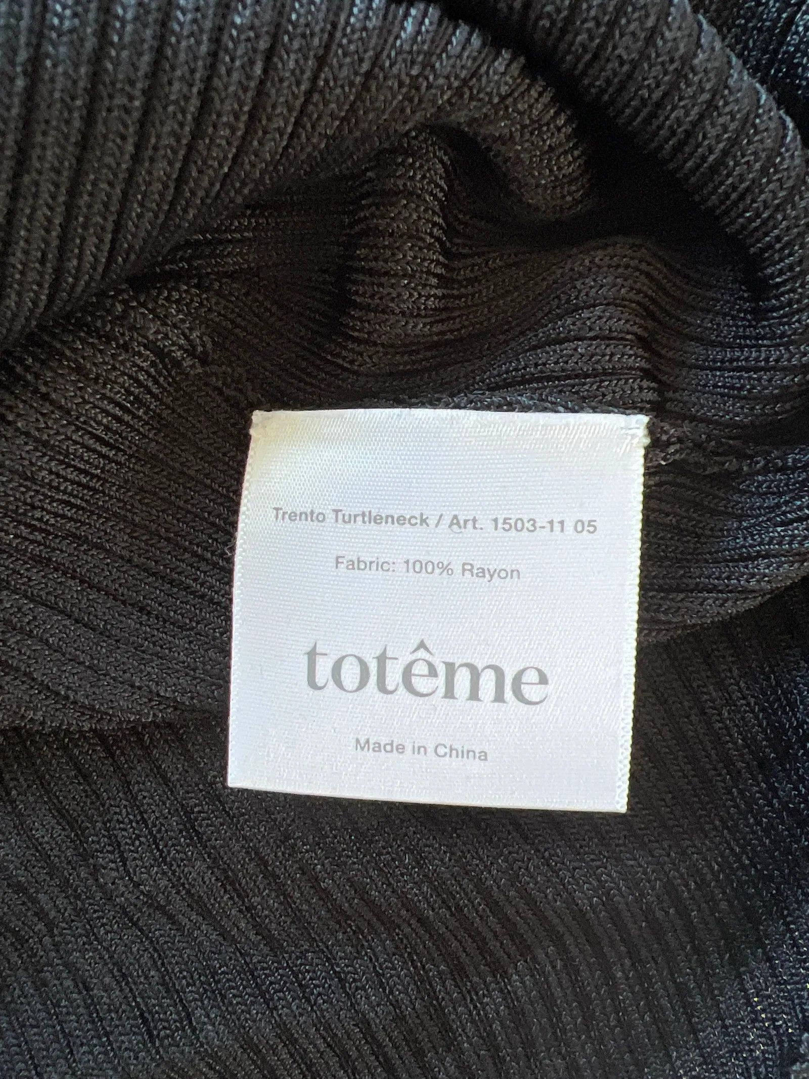 Toteme Toteme Trento Turtleneck Polo knit Size L / US 10 / IT 46 - 4 Thumbnail