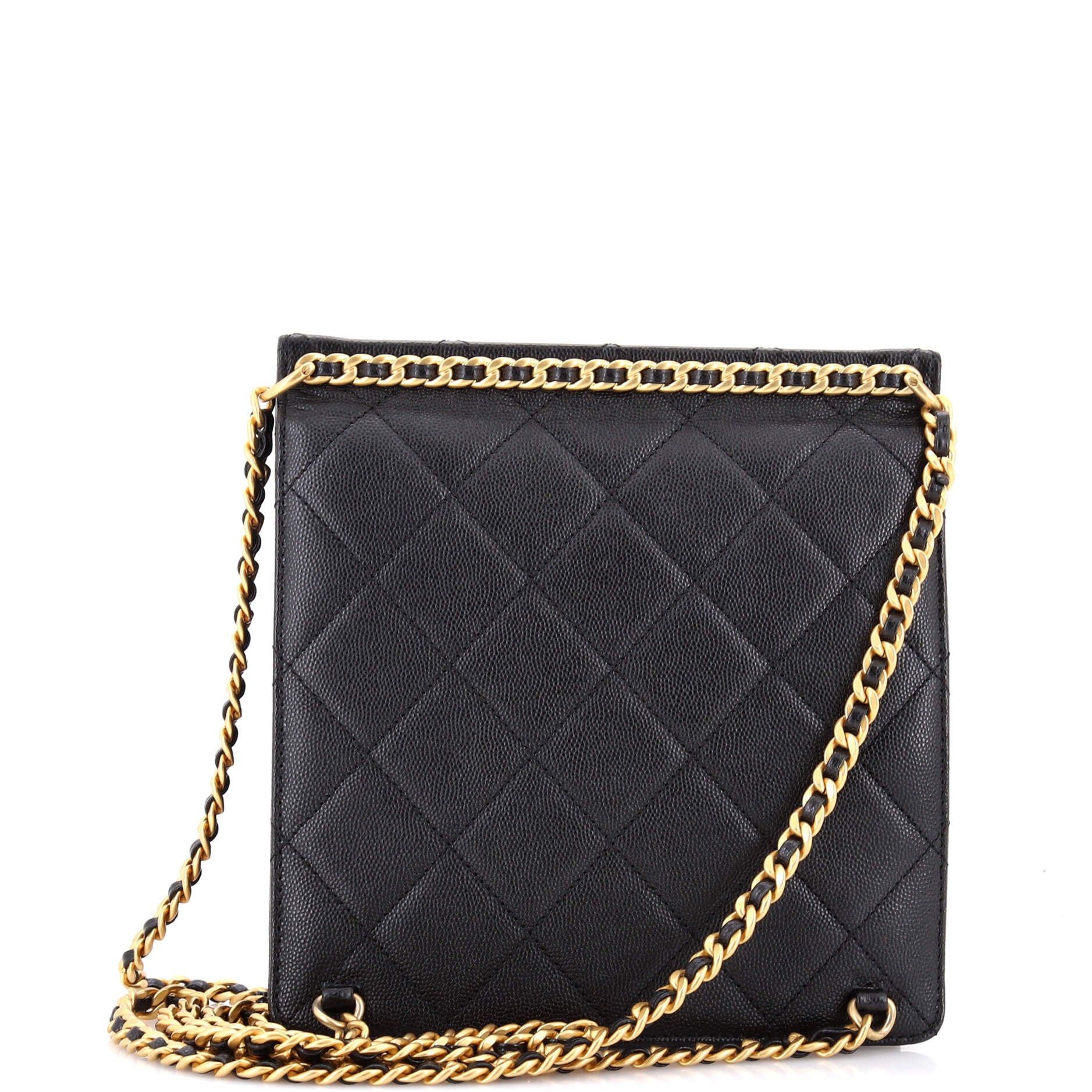 Chanel Top Chain CC Square Backpack Size ONE SIZE - 3 Thumbnail