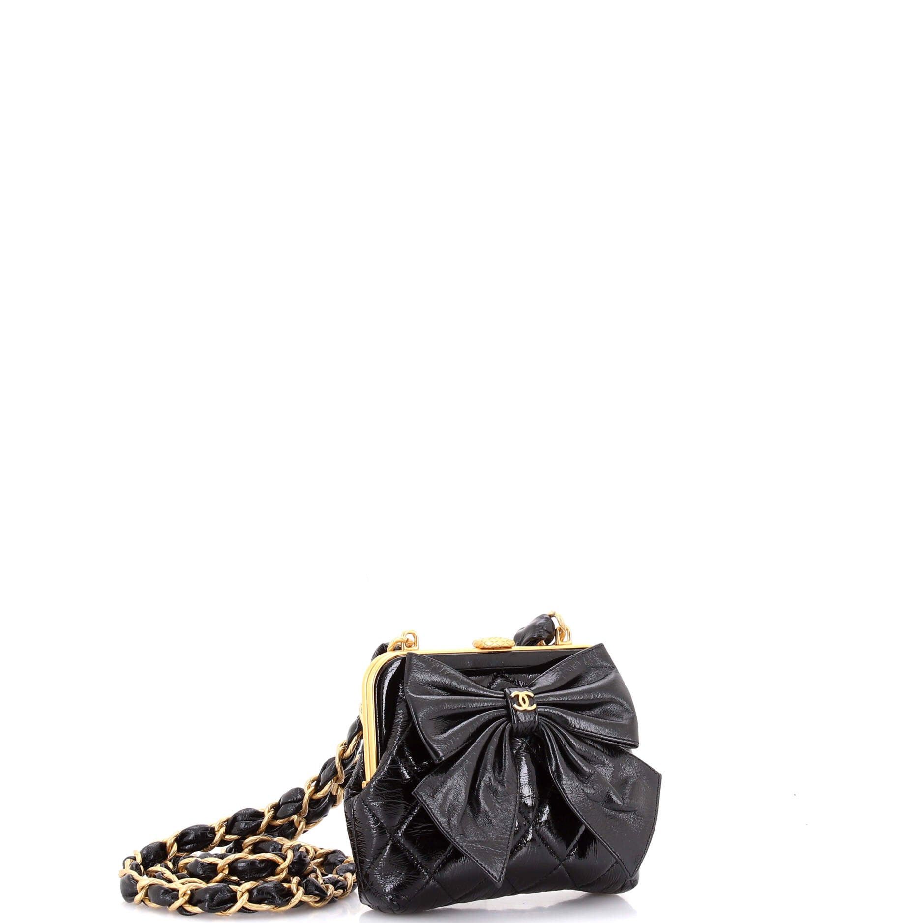 Chanel Bow Frame Clutch With Chain Size ONE SIZE - 2 Thumbnail