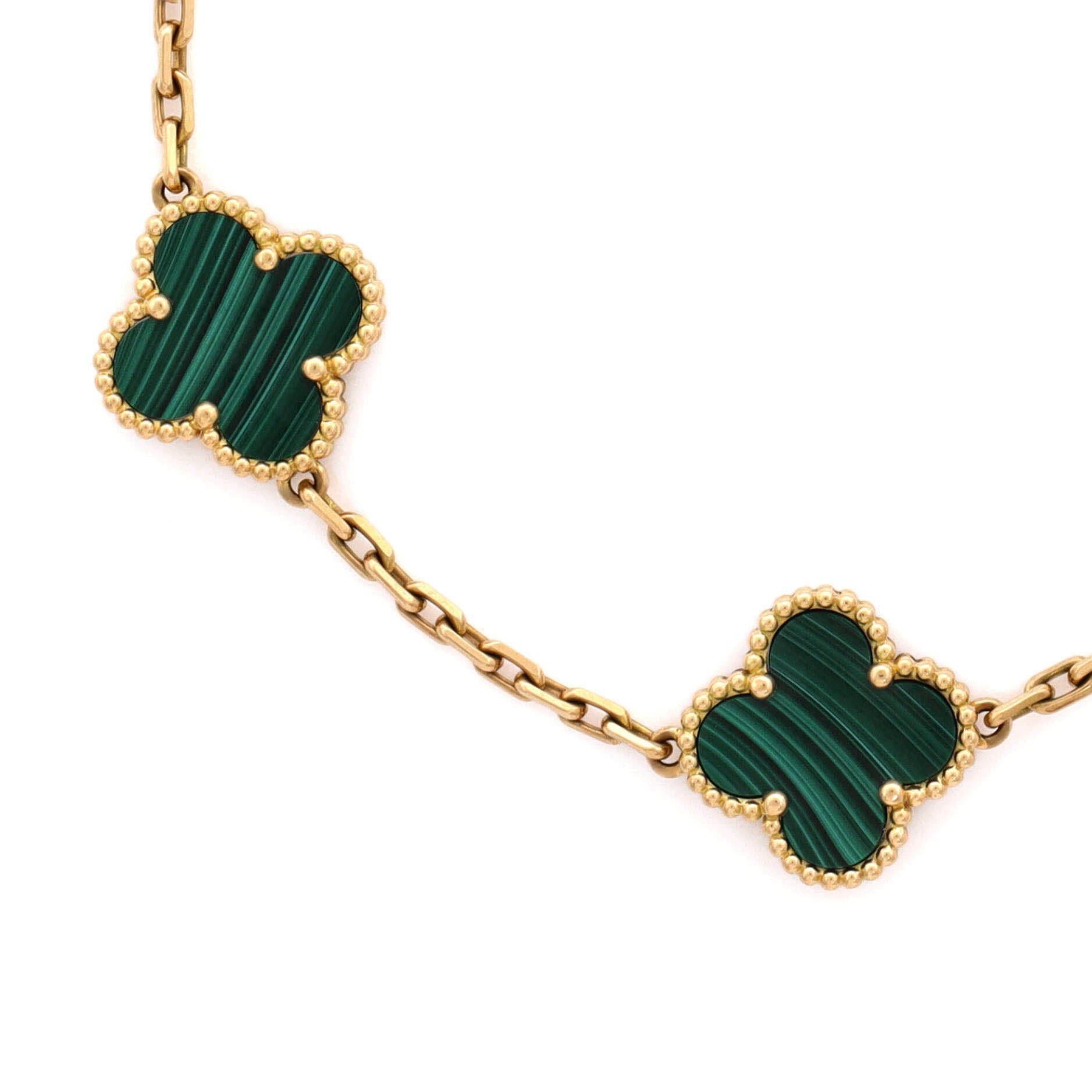 Van Cleef & Arpels Vintage Alhambra 5 Motifs Bracelet Size ONE SIZE - 3 Thumbnail