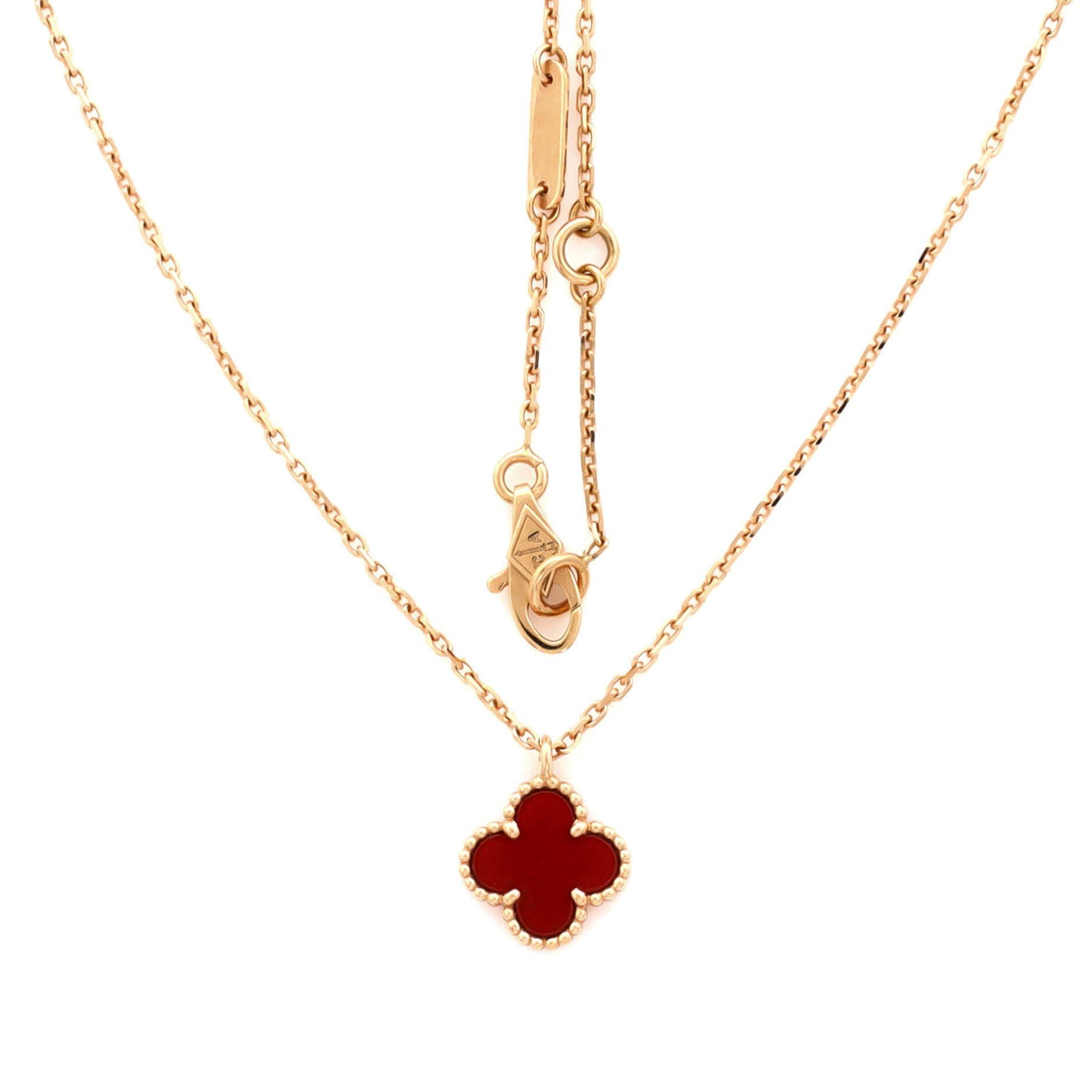 Van Cleef & Arpels Sweet Alhambra Pendant Necklace Size ONE SIZE - 3 Thumbnail