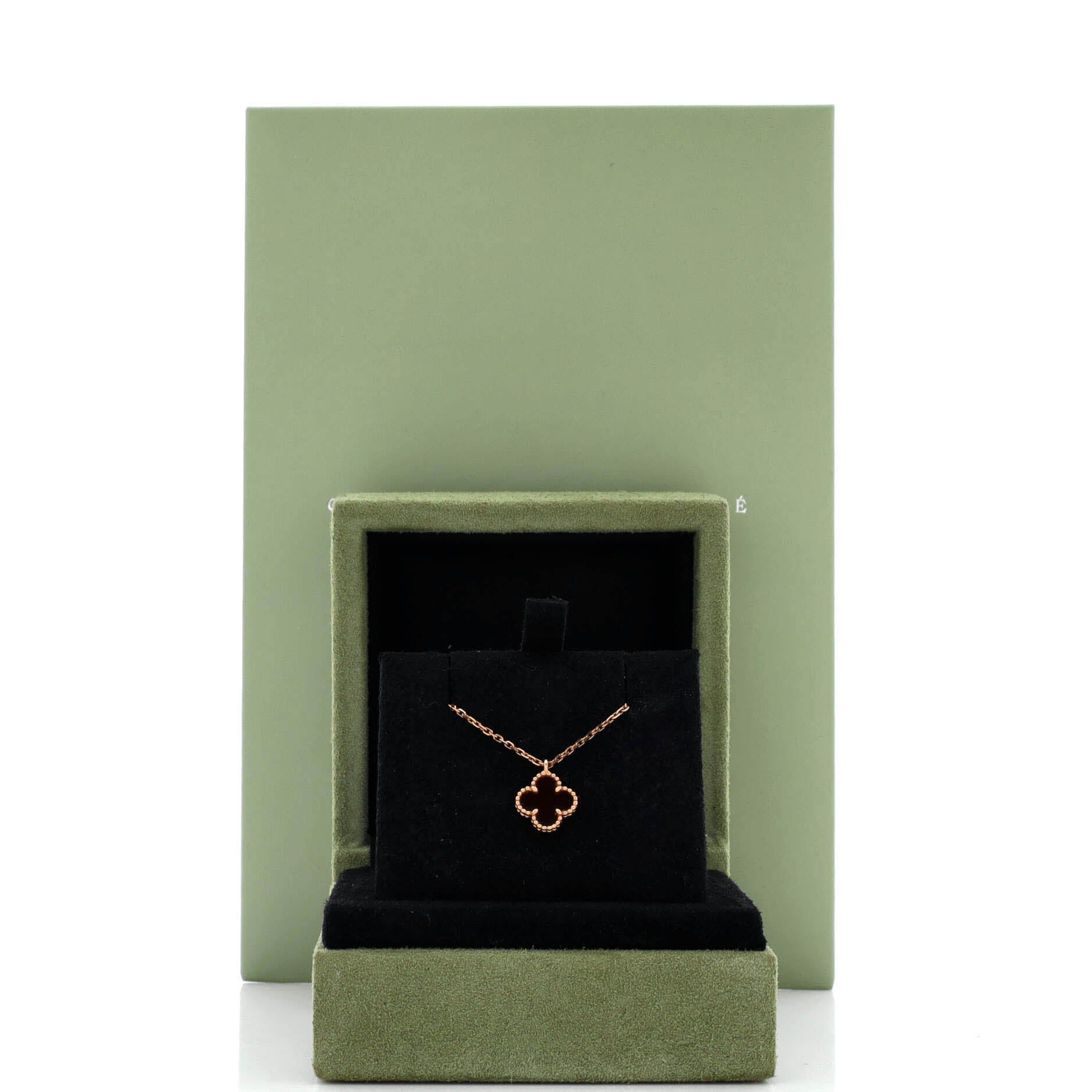 Van Cleef & Arpels Sweet Alhambra Pendant Necklace Size ONE SIZE - 2 Thumbnail