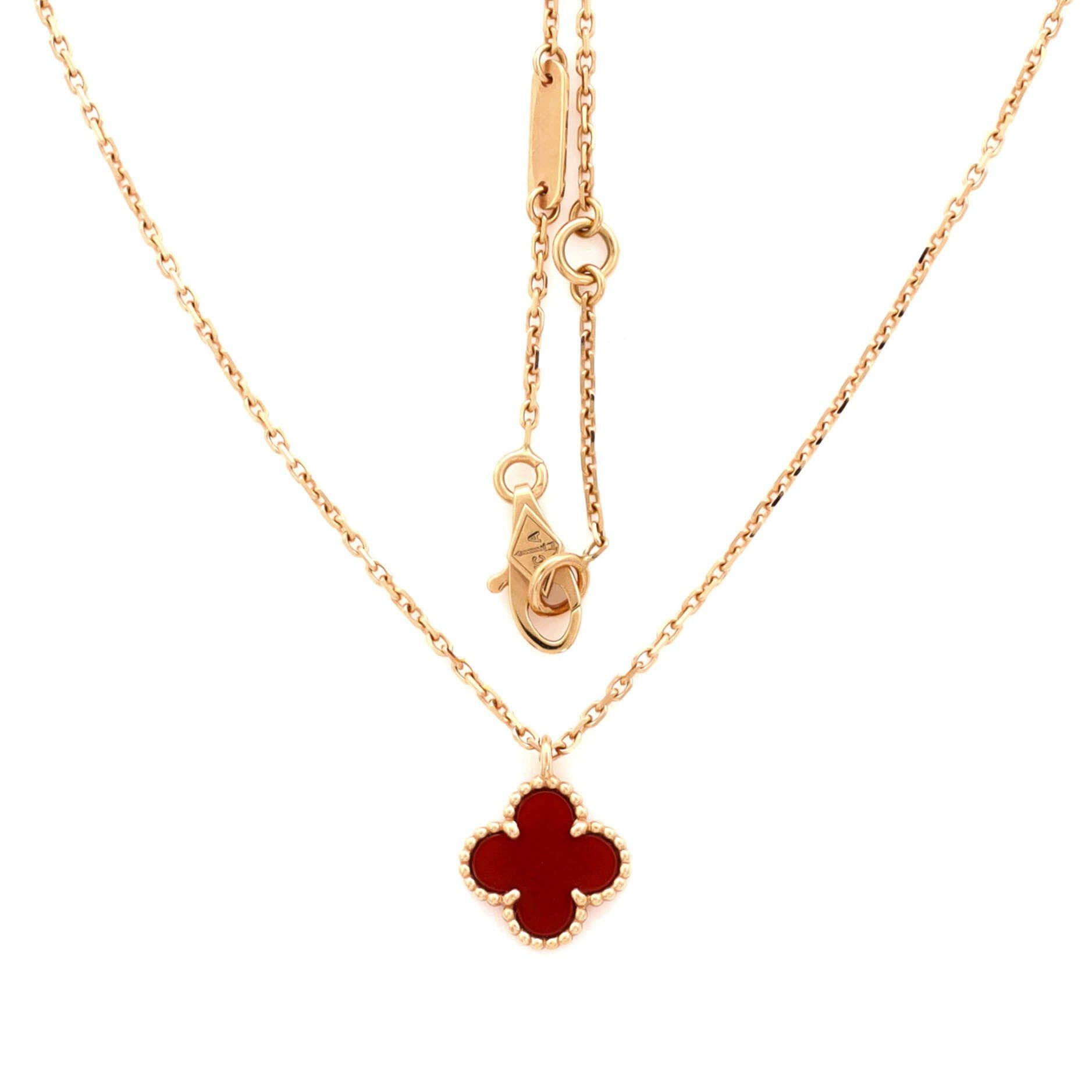 Van Cleef & Arpels Sweet Alhambra Pendant Necklace Size ONE SIZE - 3 Thumbnail