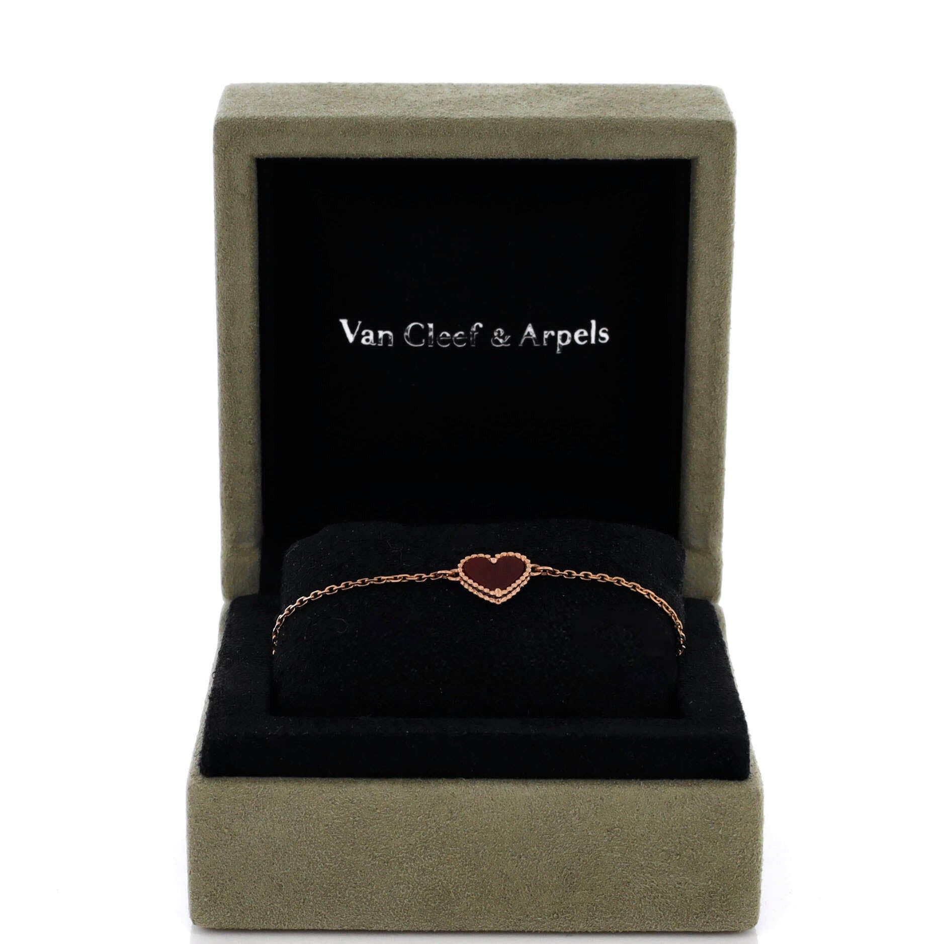 Van Cleef & Arpels Sweet Alhambra Heart Bracelet Size ONE SIZE - 2 Thumbnail
