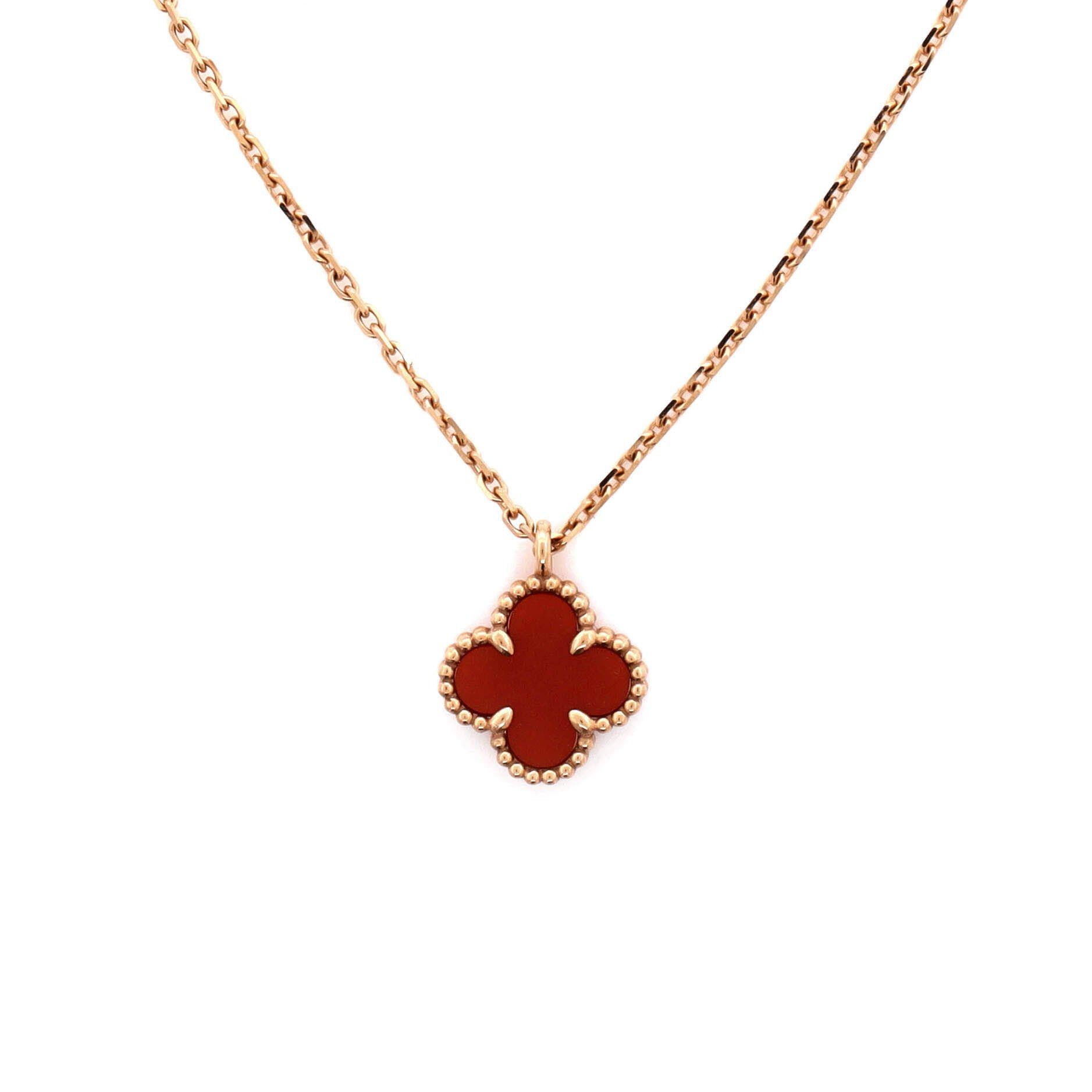 Van Cleef & Arpels Sweet Alhambra Pendant Necklace Size ONE SIZE - 4 Thumbnail