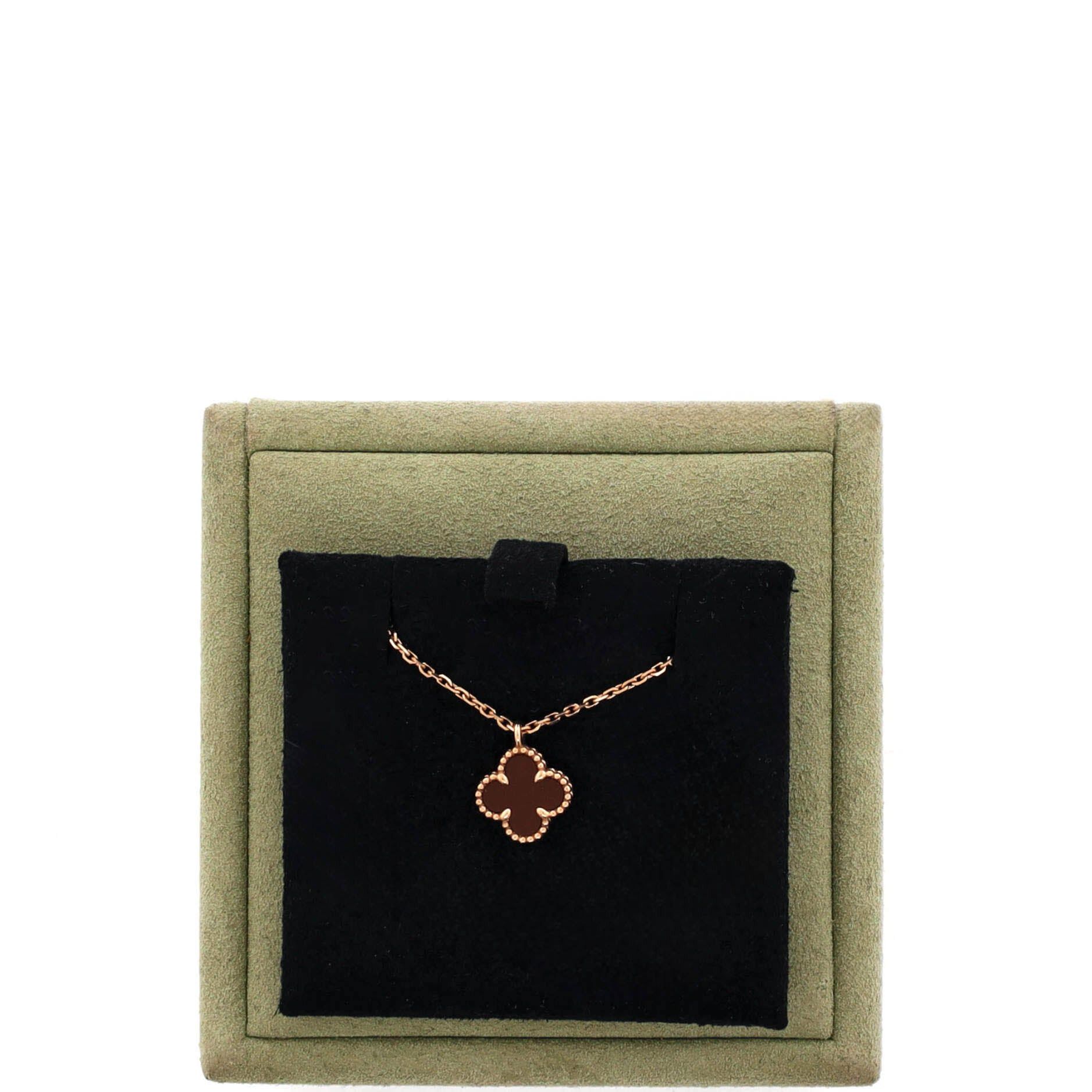 Van Cleef & Arpels Sweet Alhambra Pendant Necklace Size ONE SIZE - 2 Thumbnail