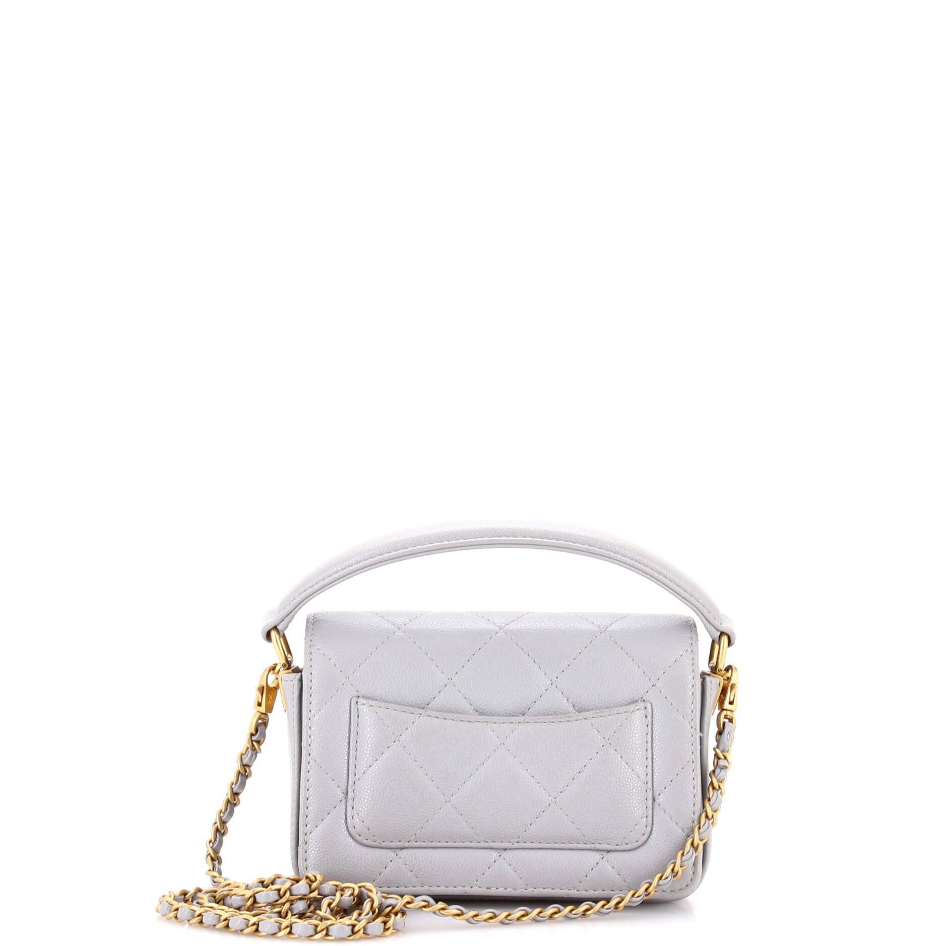 Chanel Top Handle Flap Convertible Bag Size ONE SIZE - 3 Thumbnail