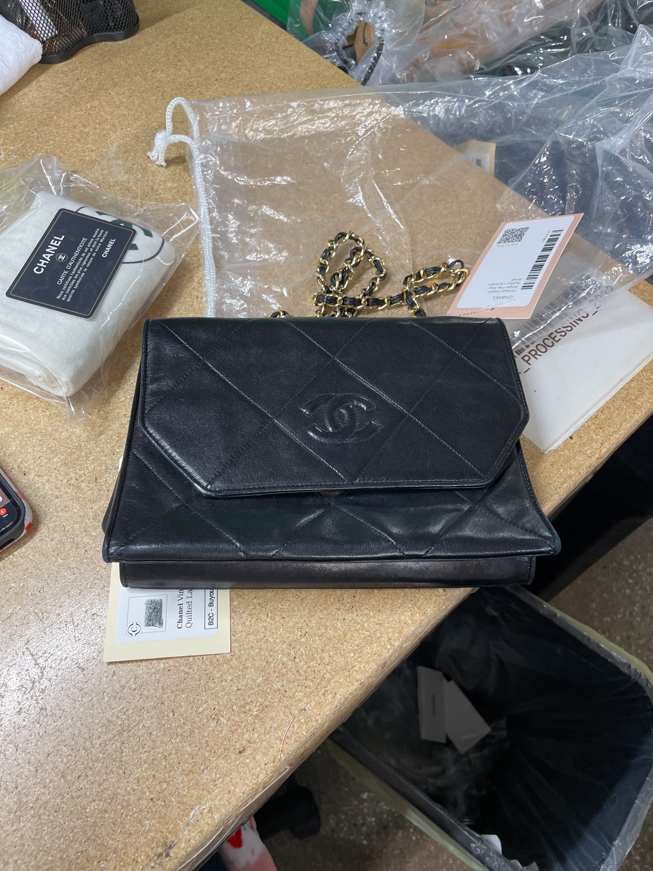 Chanel Vintage Classic Single Flap Bag Size ONE SIZE - 8 Thumbnail