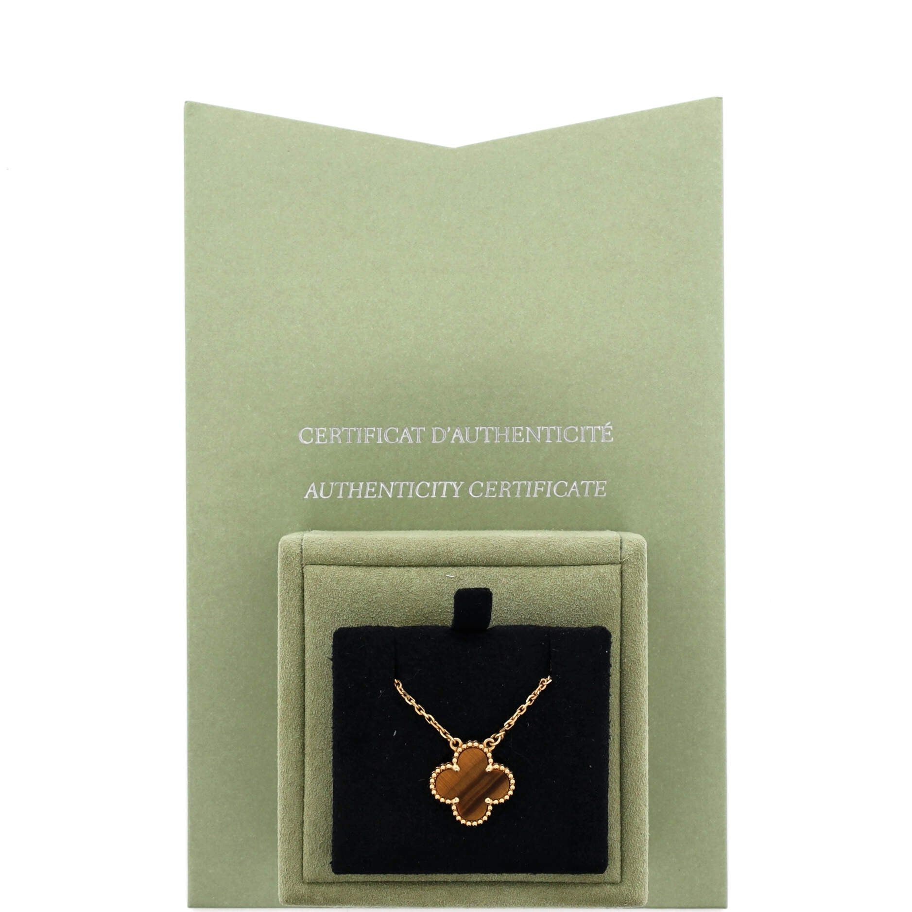 Van Cleef & Arpels Vintage Alhambra Pendant Necklace Size ONE SIZE - 2 Thumbnail
