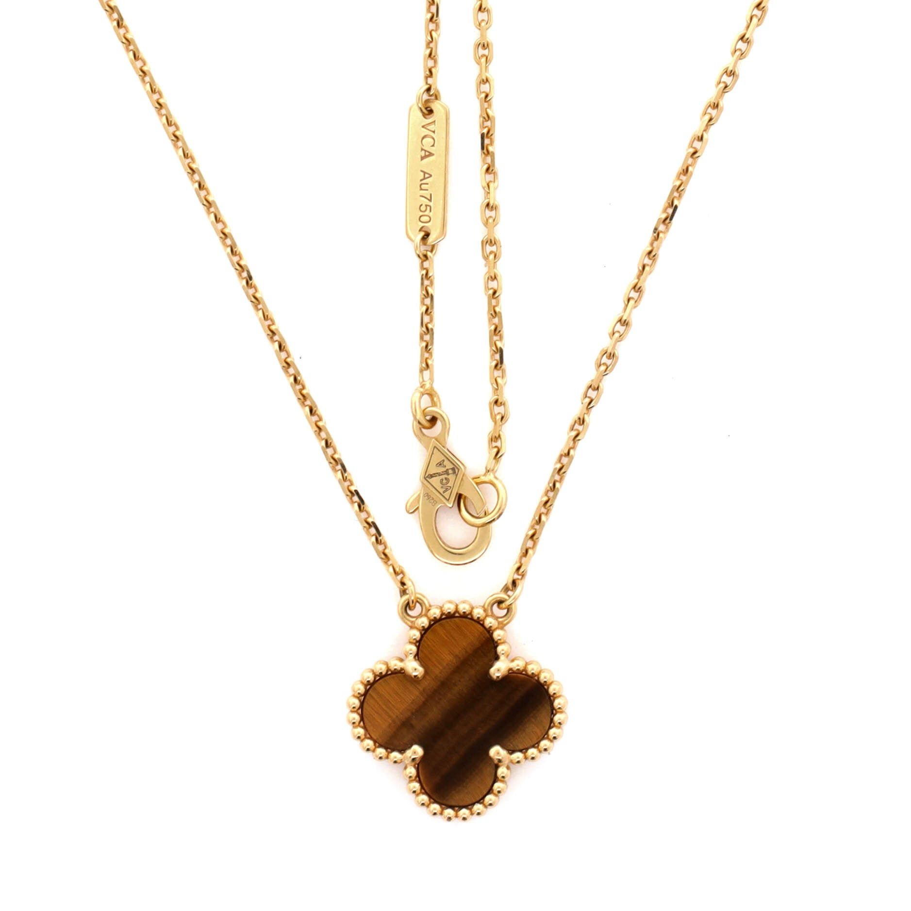 Van Cleef & Arpels Vintage Alhambra Pendant Necklace Size ONE SIZE - 3 Thumbnail