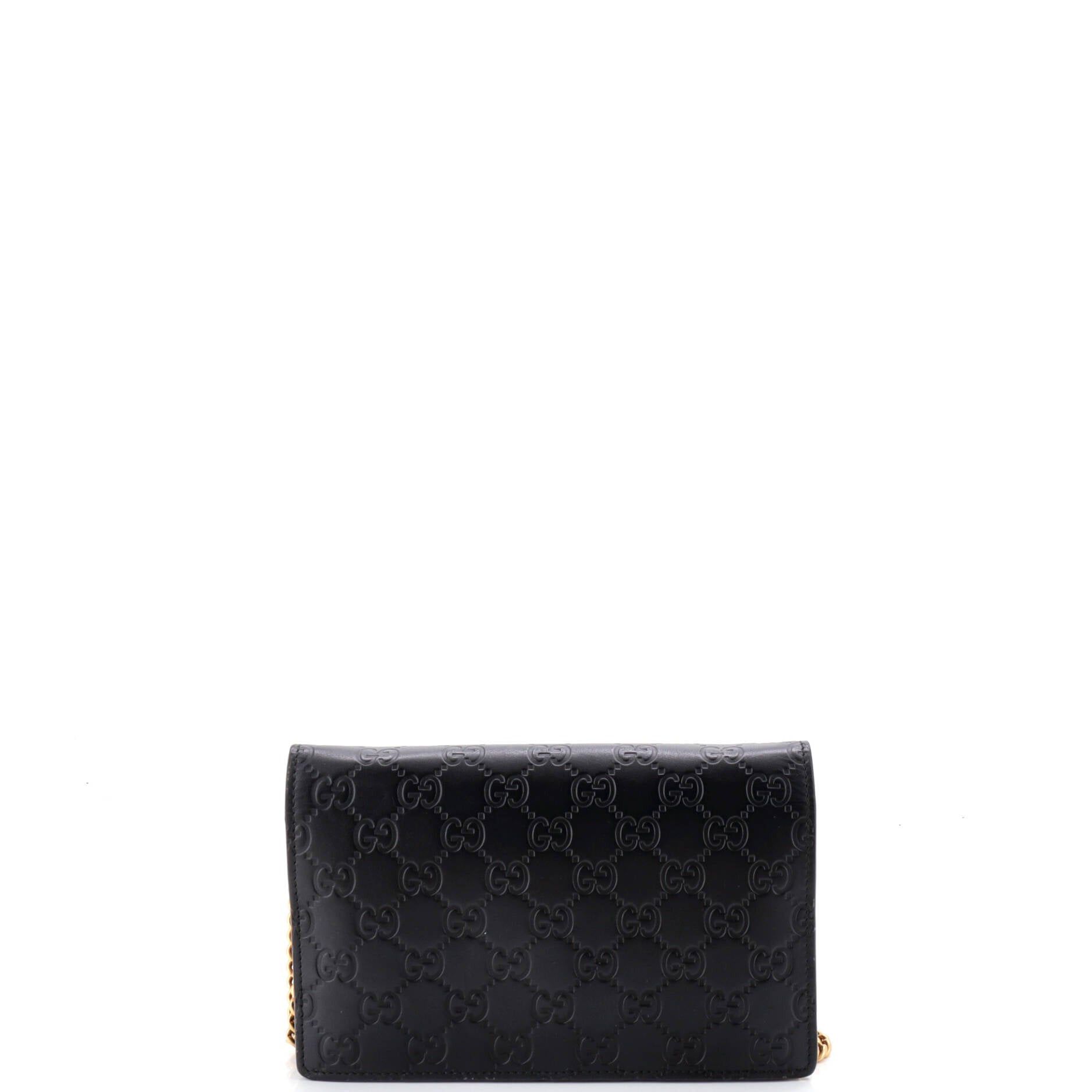 Gucci Crystal Cat Wallet on Chain Size ONE SIZE - 3 Thumbnail