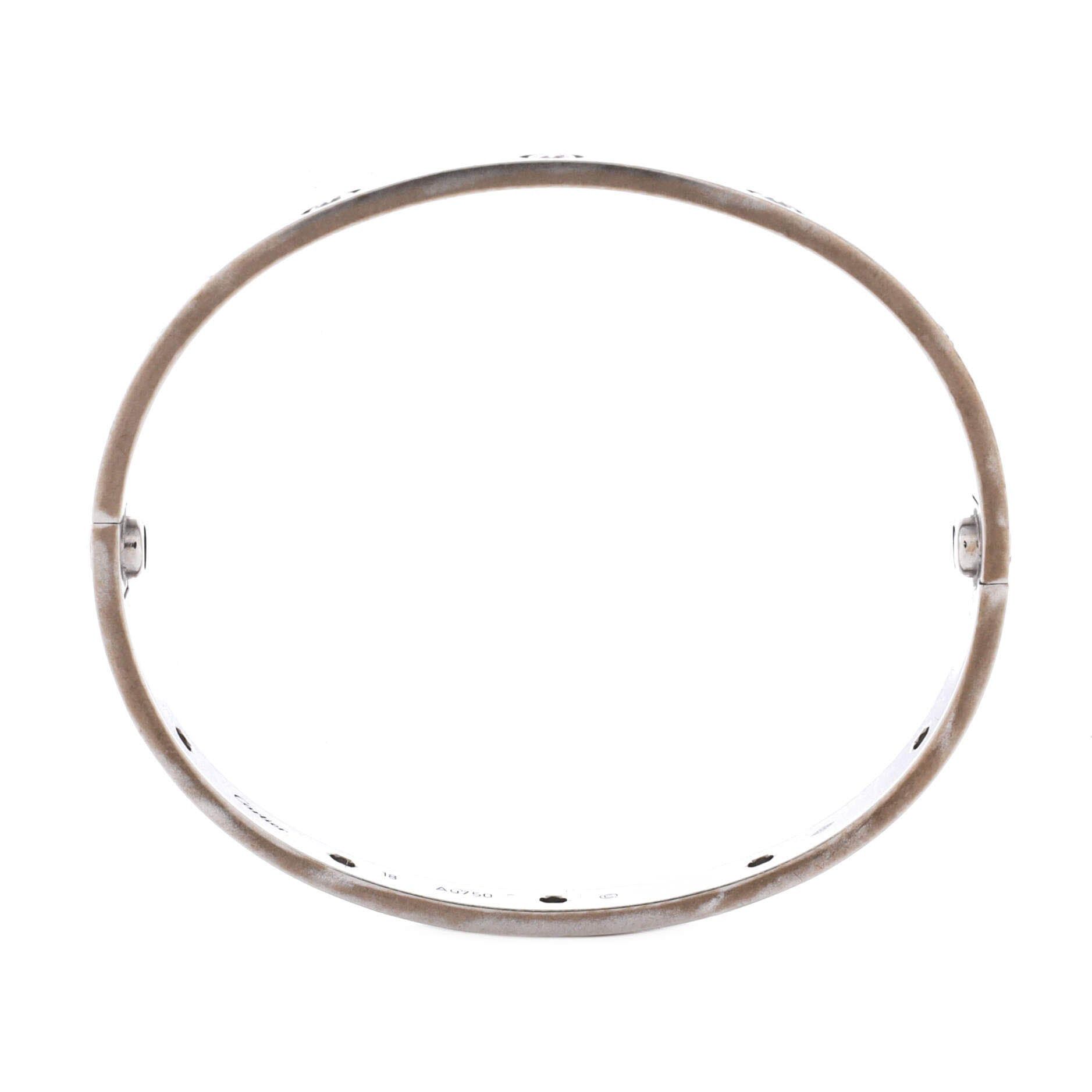 Cartier Love 10 Diamond Bracelet Size ONE SIZE - 3 Thumbnail