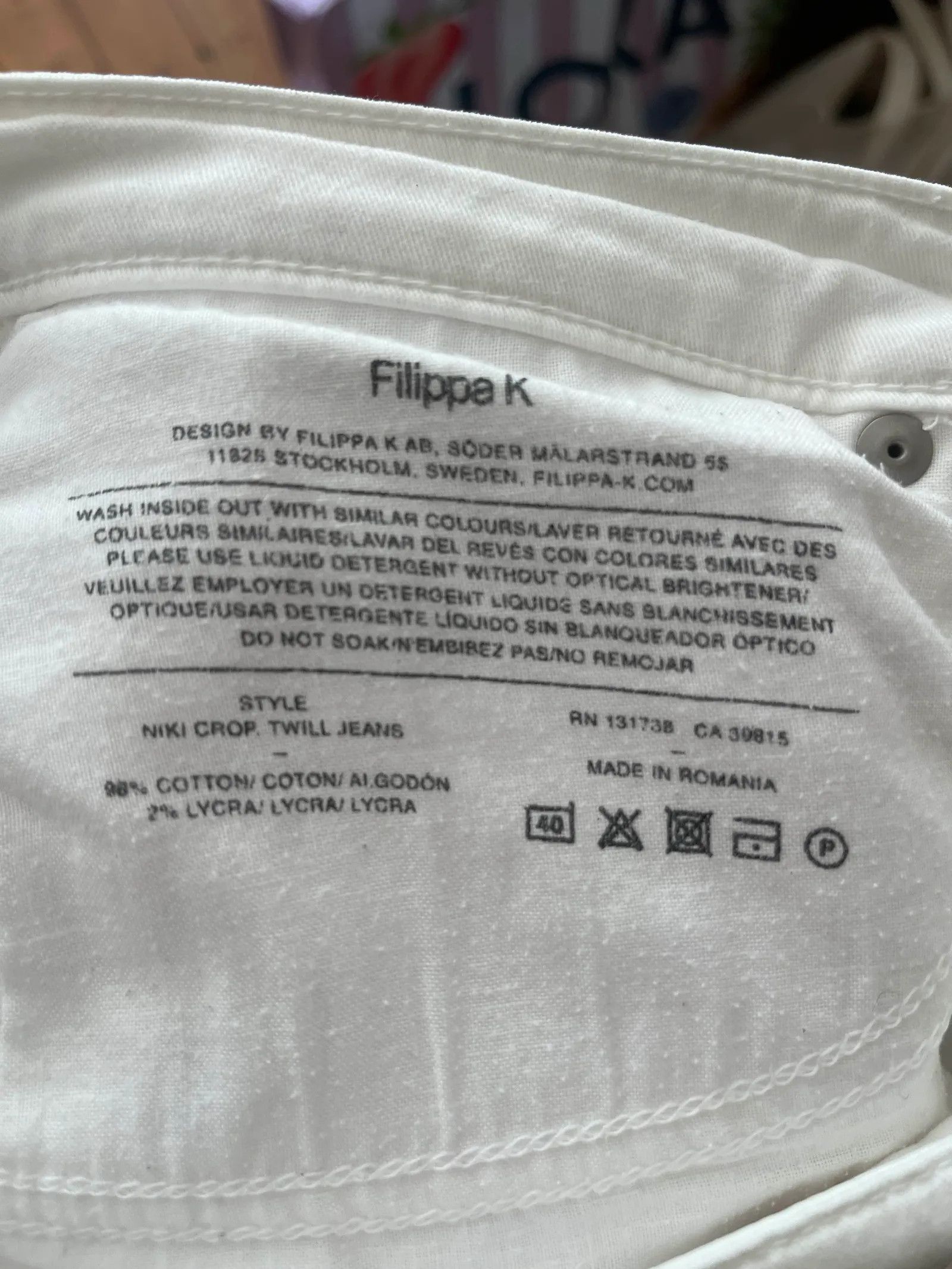 Filippa K Filippa K Niki corp twill jeans Jeans Size 31" - 3 Thumbnail