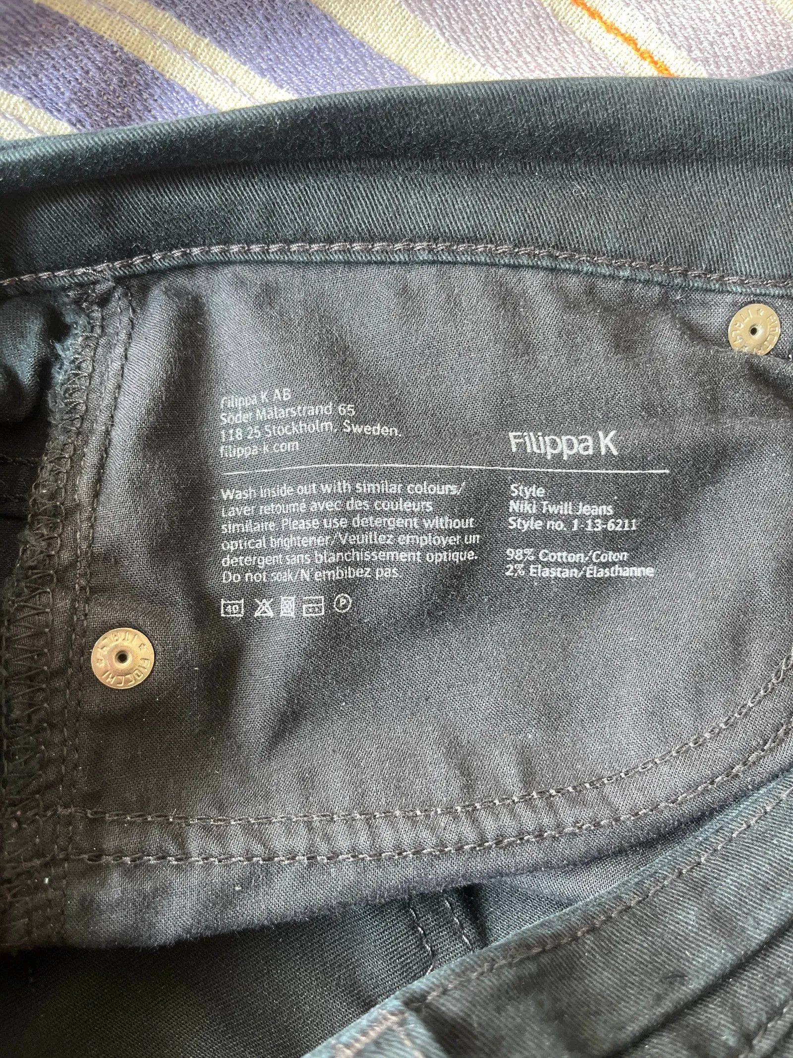 Filippa K Filippa K 6211 Niki twill jeans Jeans Size 32" / US 10 / IT 46 - 3 Thumbnail