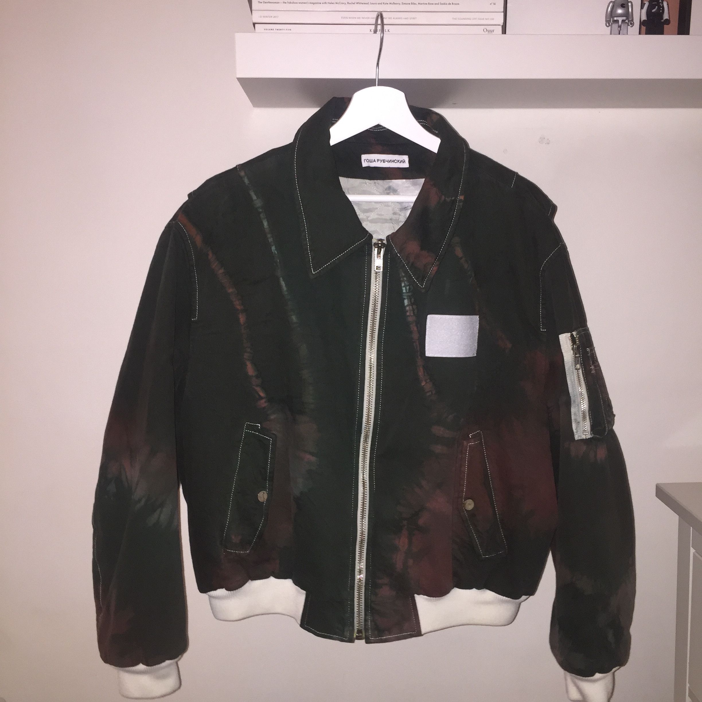 Gosha Rubchinskiy Gosha Rubchinskiy Tye dye Bomber Jacket | Grailed