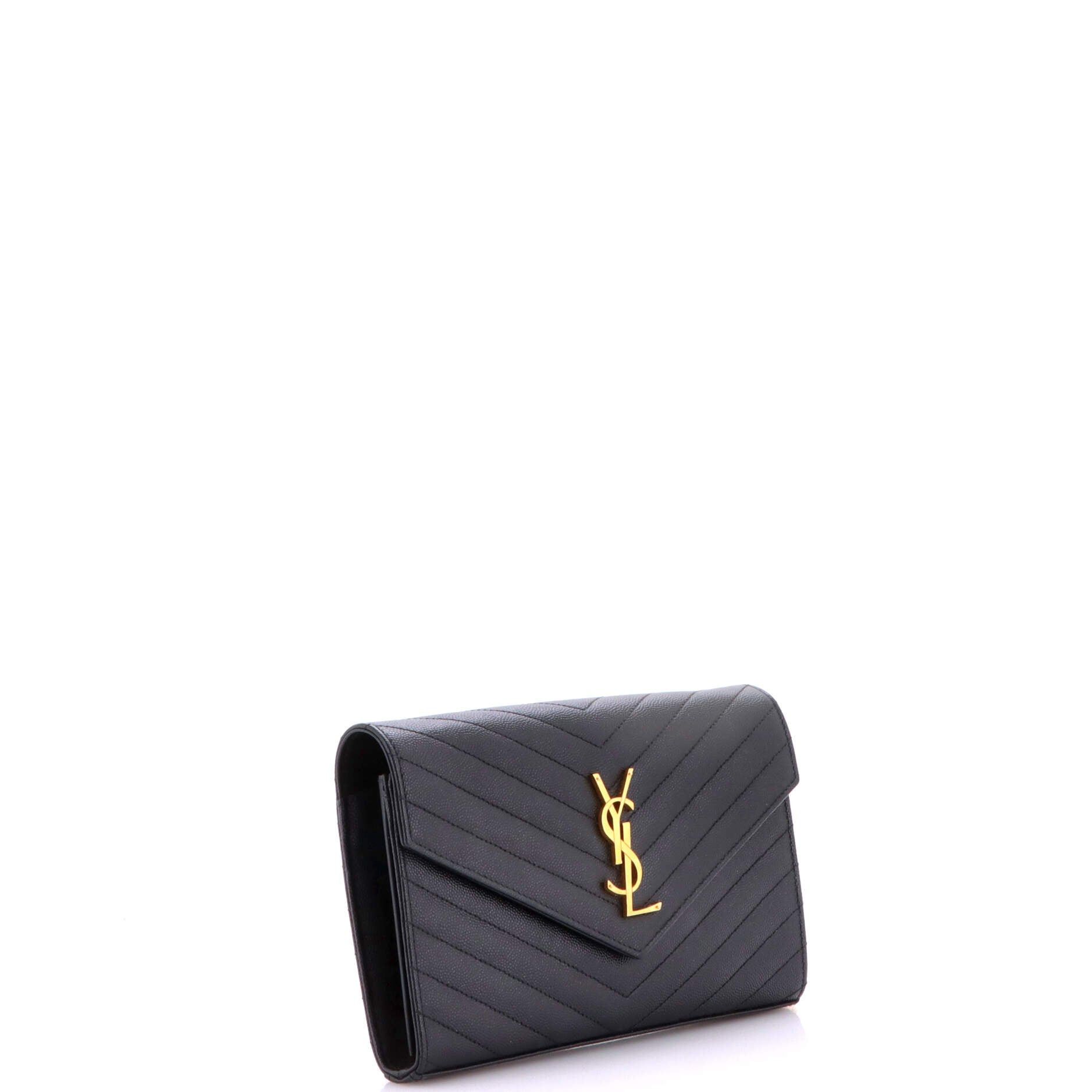 Saint Laurent Paris Classic Monogram Wallet on Chain Size ONE SIZE - 2 Thumbnail