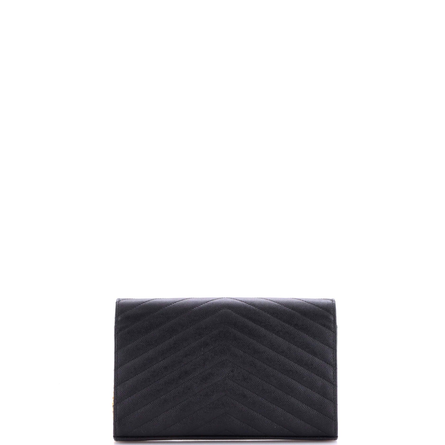 Saint Laurent Paris Classic Monogram Wallet on Chain Size ONE SIZE - 3 Thumbnail