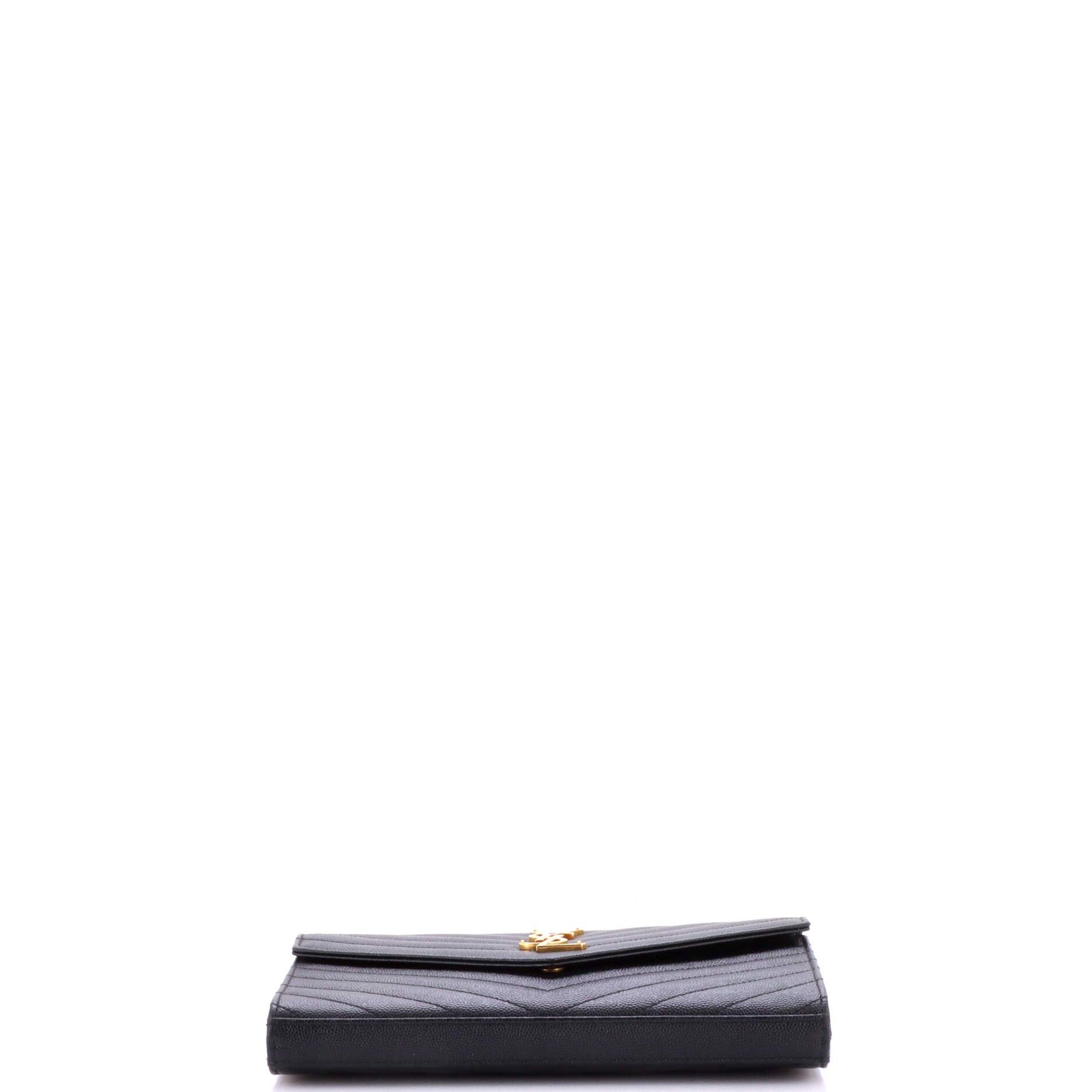 Saint Laurent Paris Classic Monogram Wallet on Chain Size ONE SIZE - 4 Thumbnail