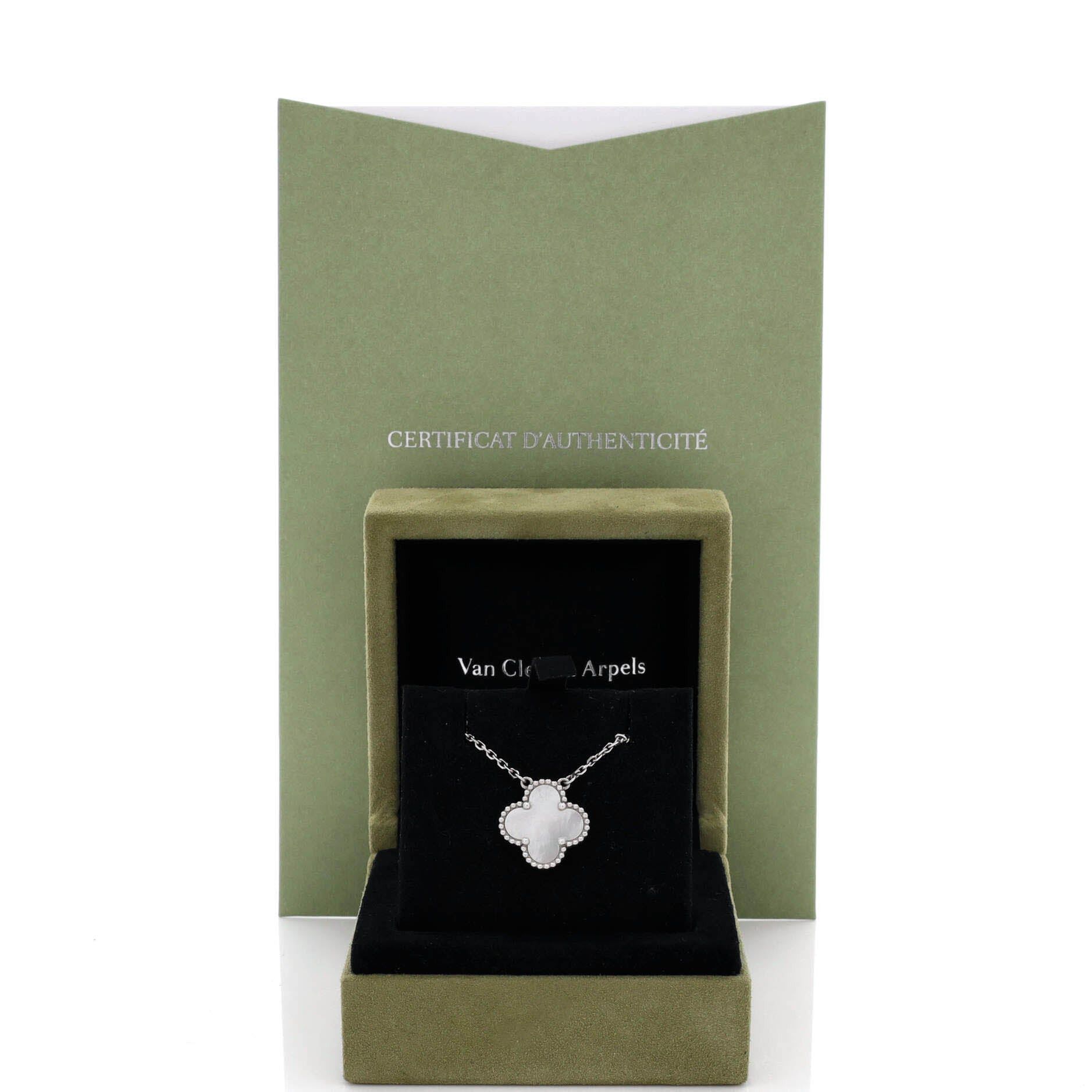 Van Cleef & Arpels Vintage Alhambra Pendant Necklace Size ONE SIZE - 2 Thumbnail