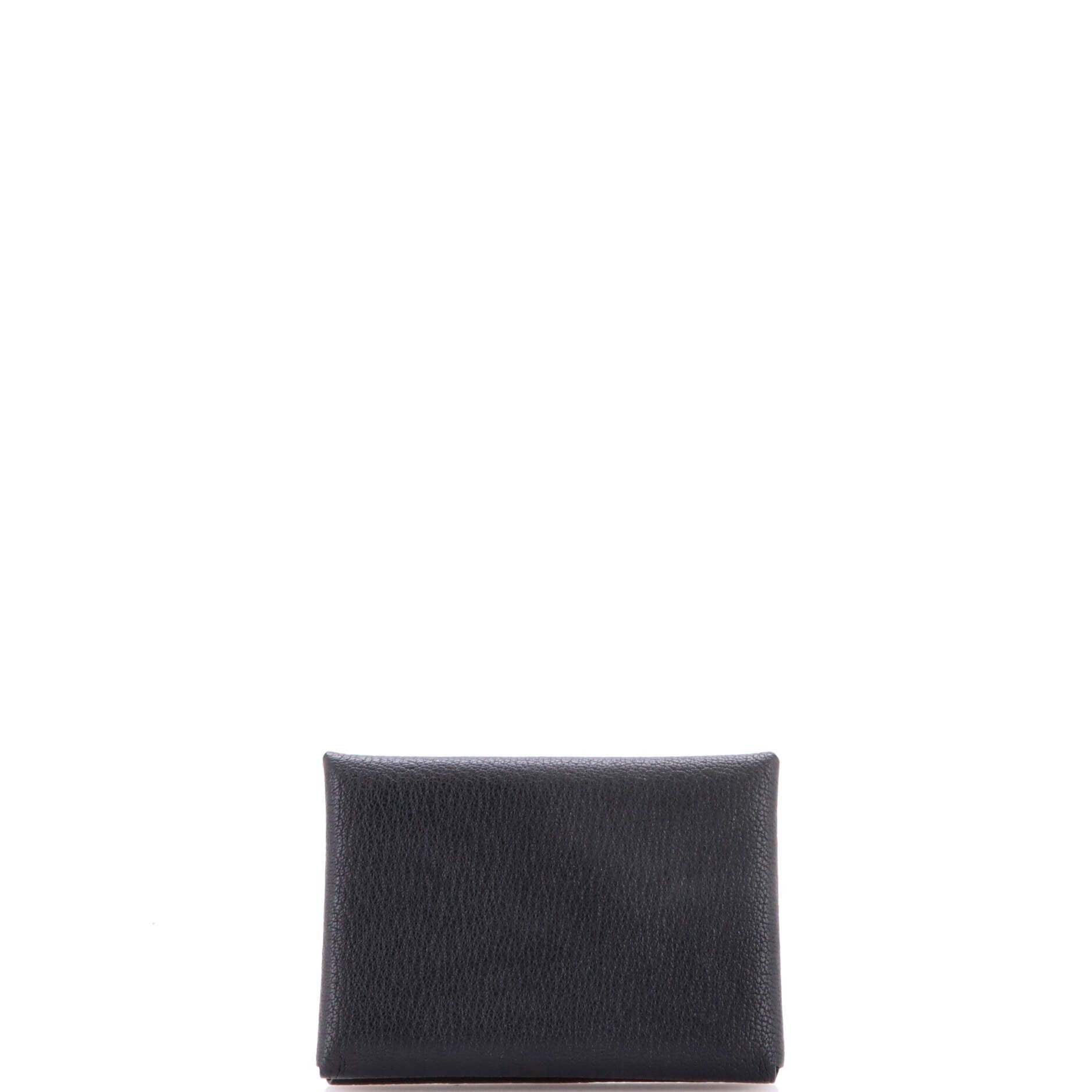 Hermes Calvi Duo Card Holder Size ONE SIZE - 3 Thumbnail