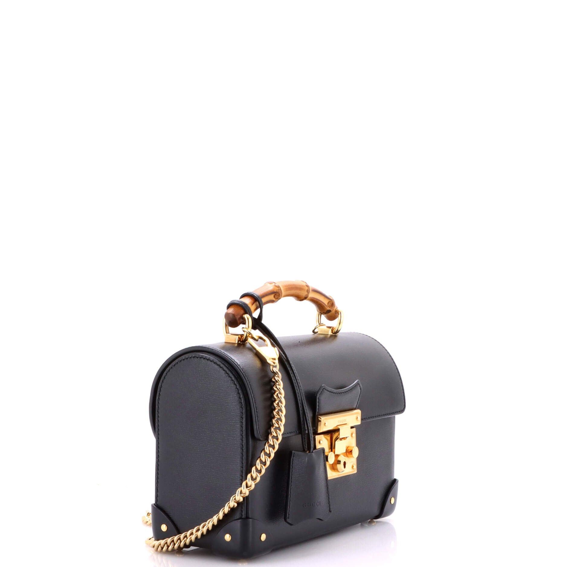 Gucci Padlock Bamboo Shoulder Bag Size ONE SIZE - 2 Thumbnail