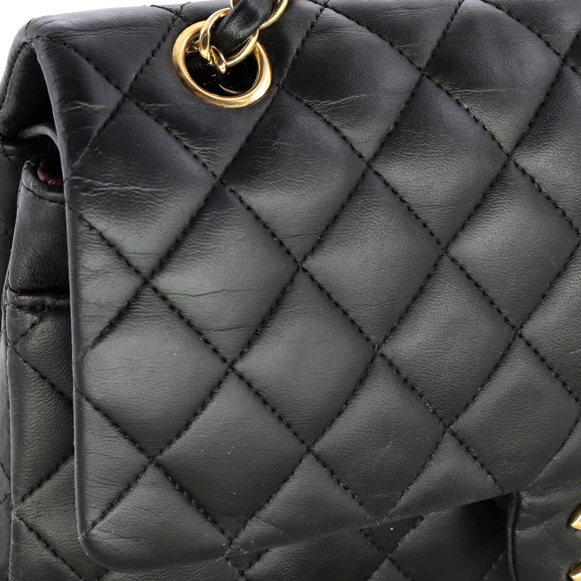 Chanel Vintage Classic Double Flap Bag Size ONE SIZE - 6 Thumbnail