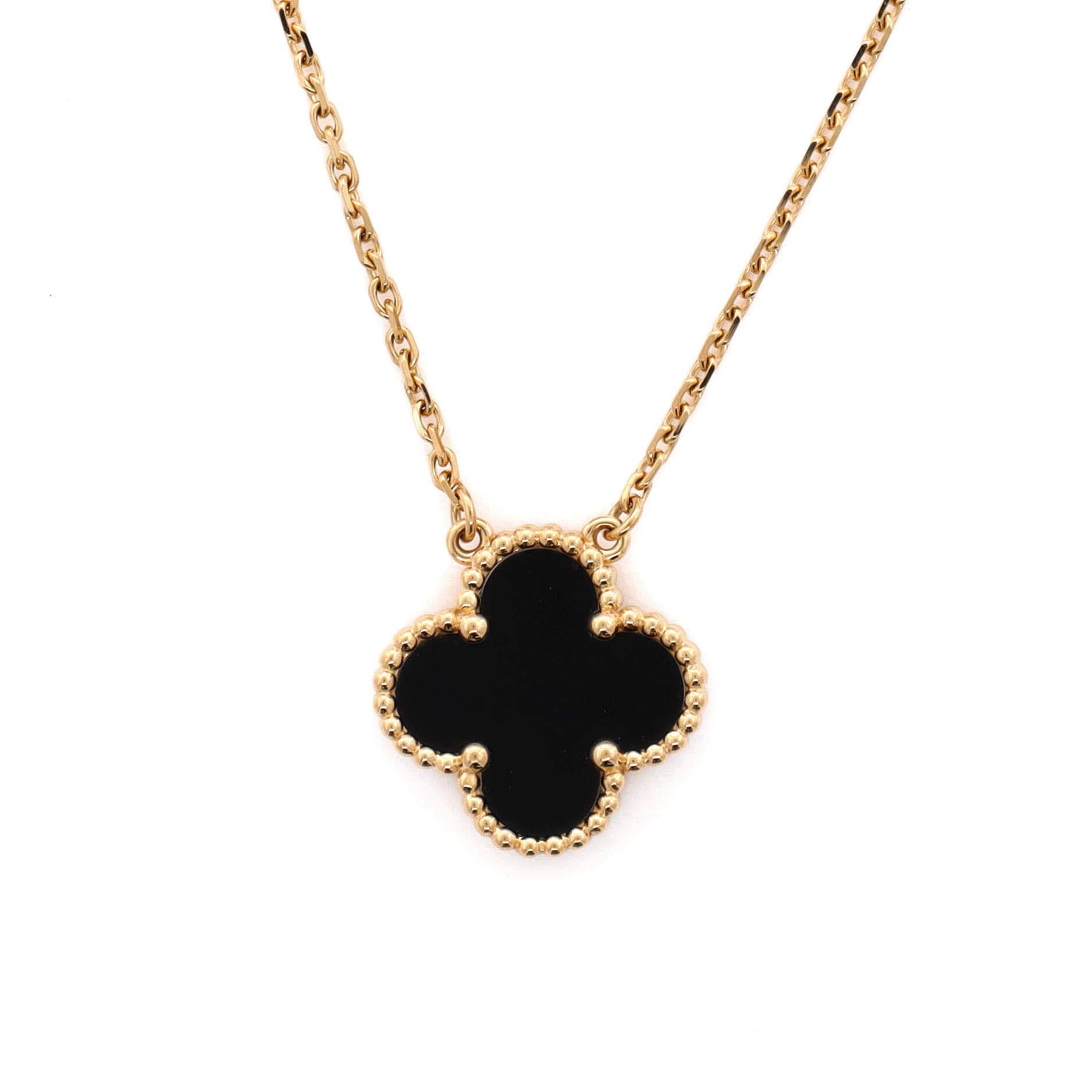 Van Cleef & Arpels Vintage Alhambra Pendant Necklace Size ONE SIZE - 3 Thumbnail