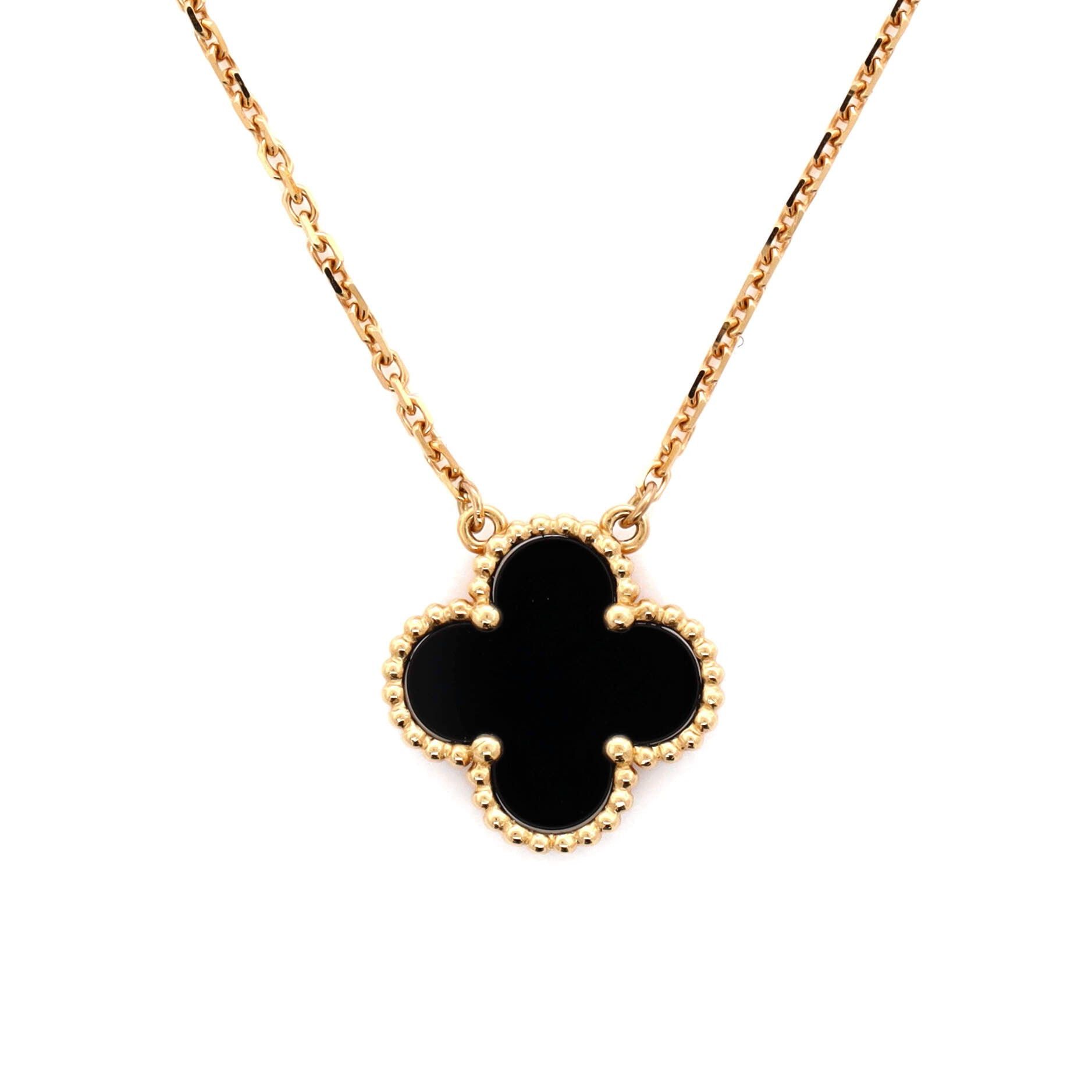Van Cleef & Arpels Vintage Alhambra Pendant Necklace Size ONE SIZE - 3 Thumbnail